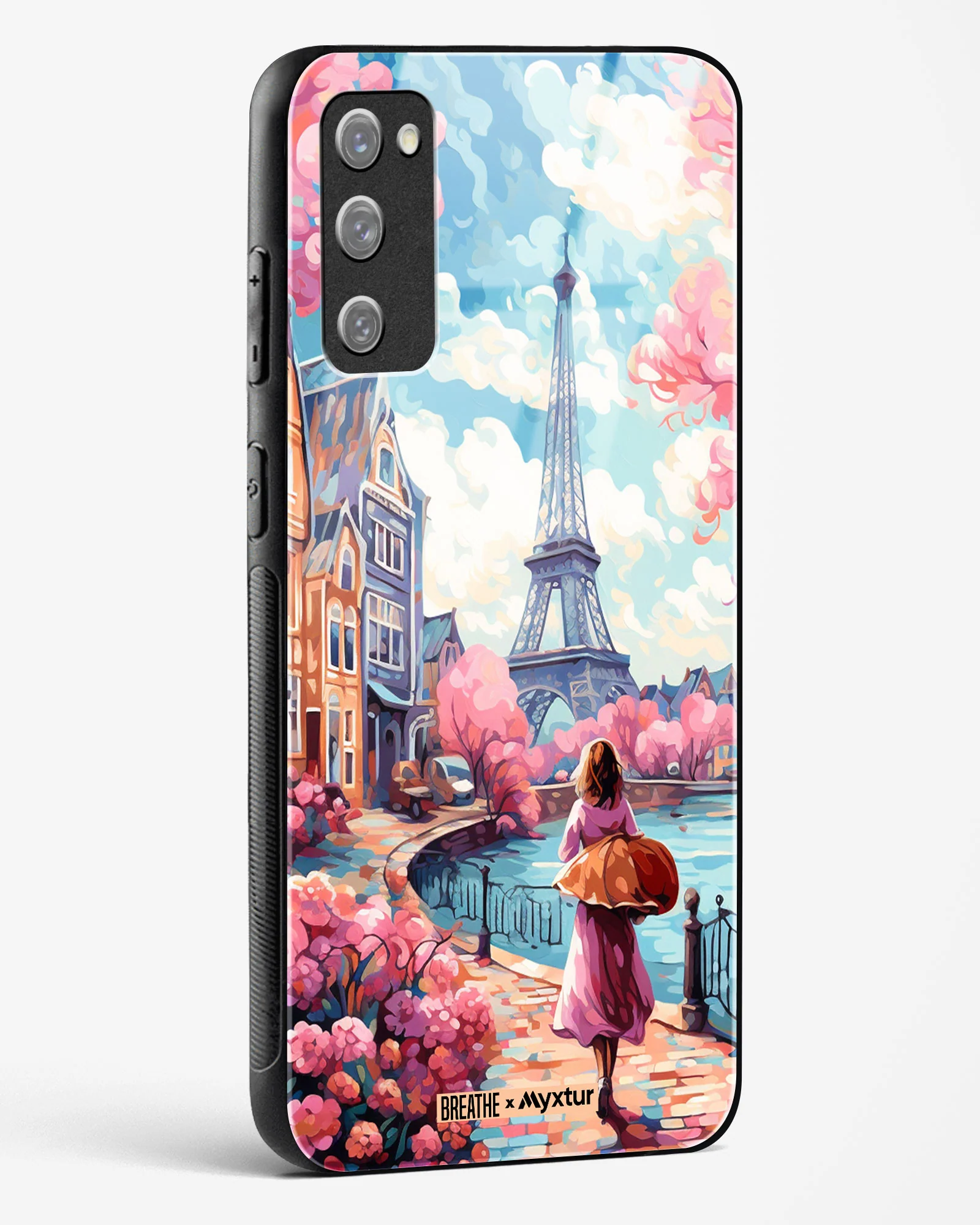 Pastel Paris Impressions [BREATHE] Glass Case Phone Cover (Samsung) - Image 186
