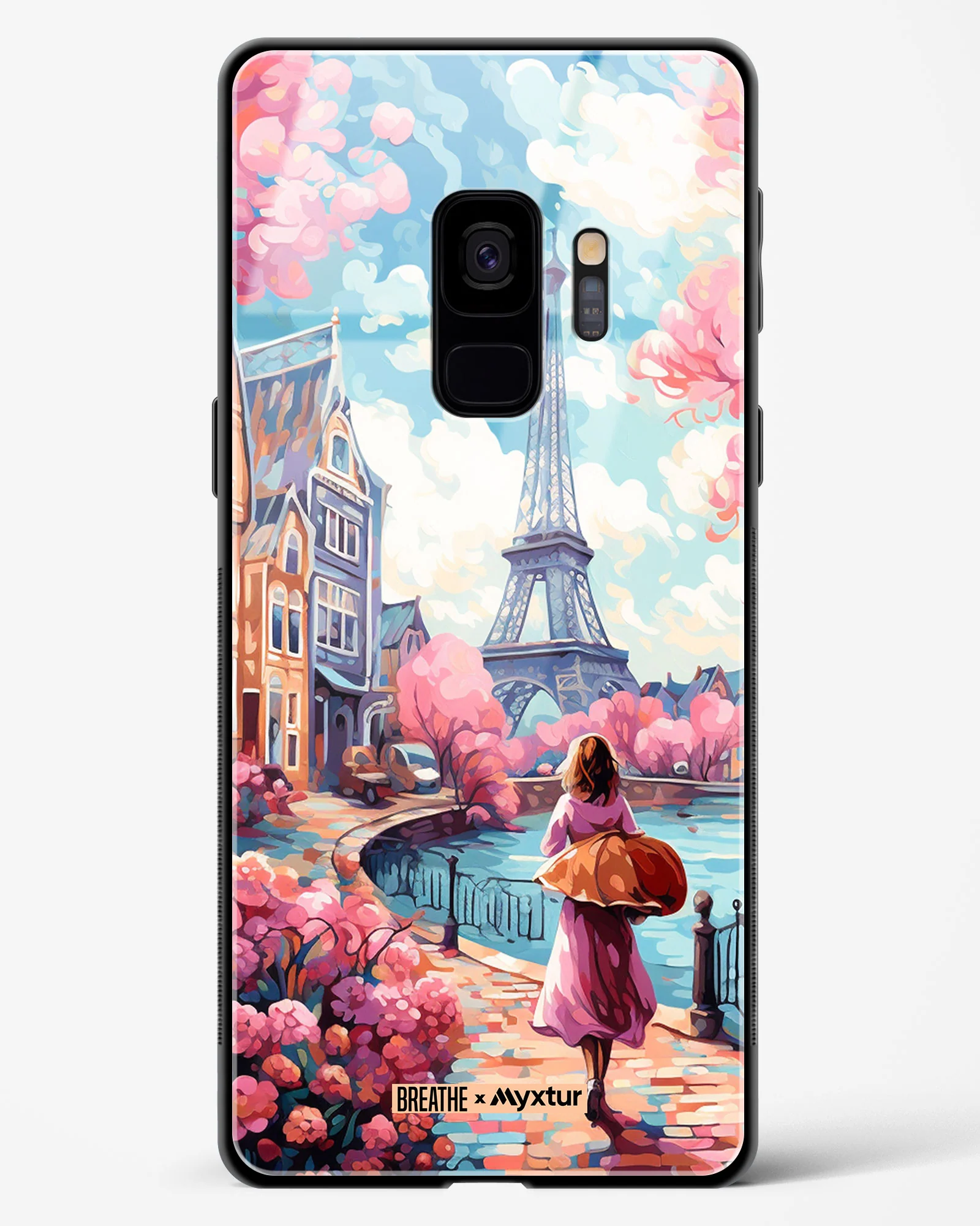 Pastel Paris Impressions [BREATHE] Glass Case Phone Cover (Samsung) - Image 229