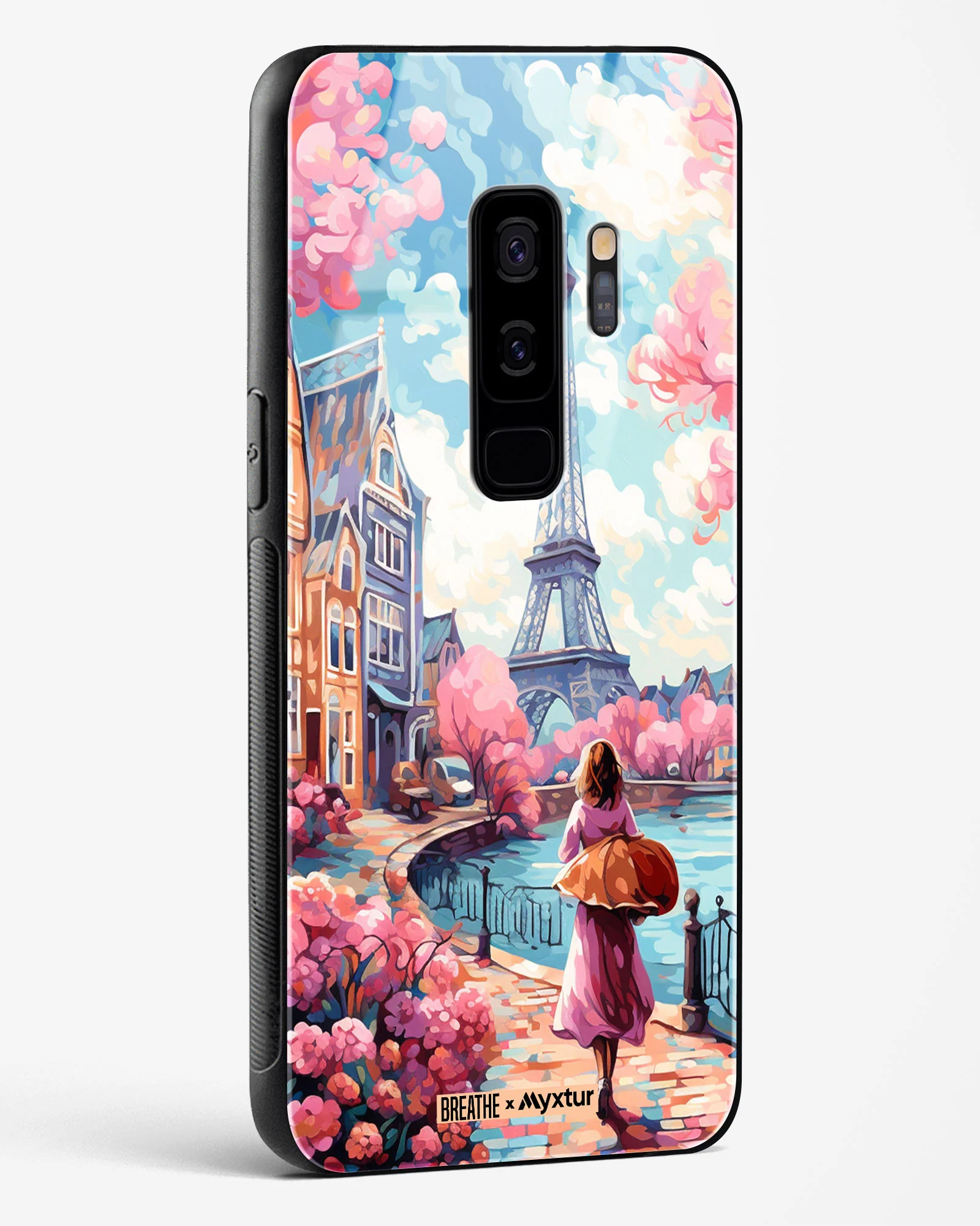 Pastel Paris Impressions [BREATHE] Glass Case Phone Cover (Samsung) - Image 232