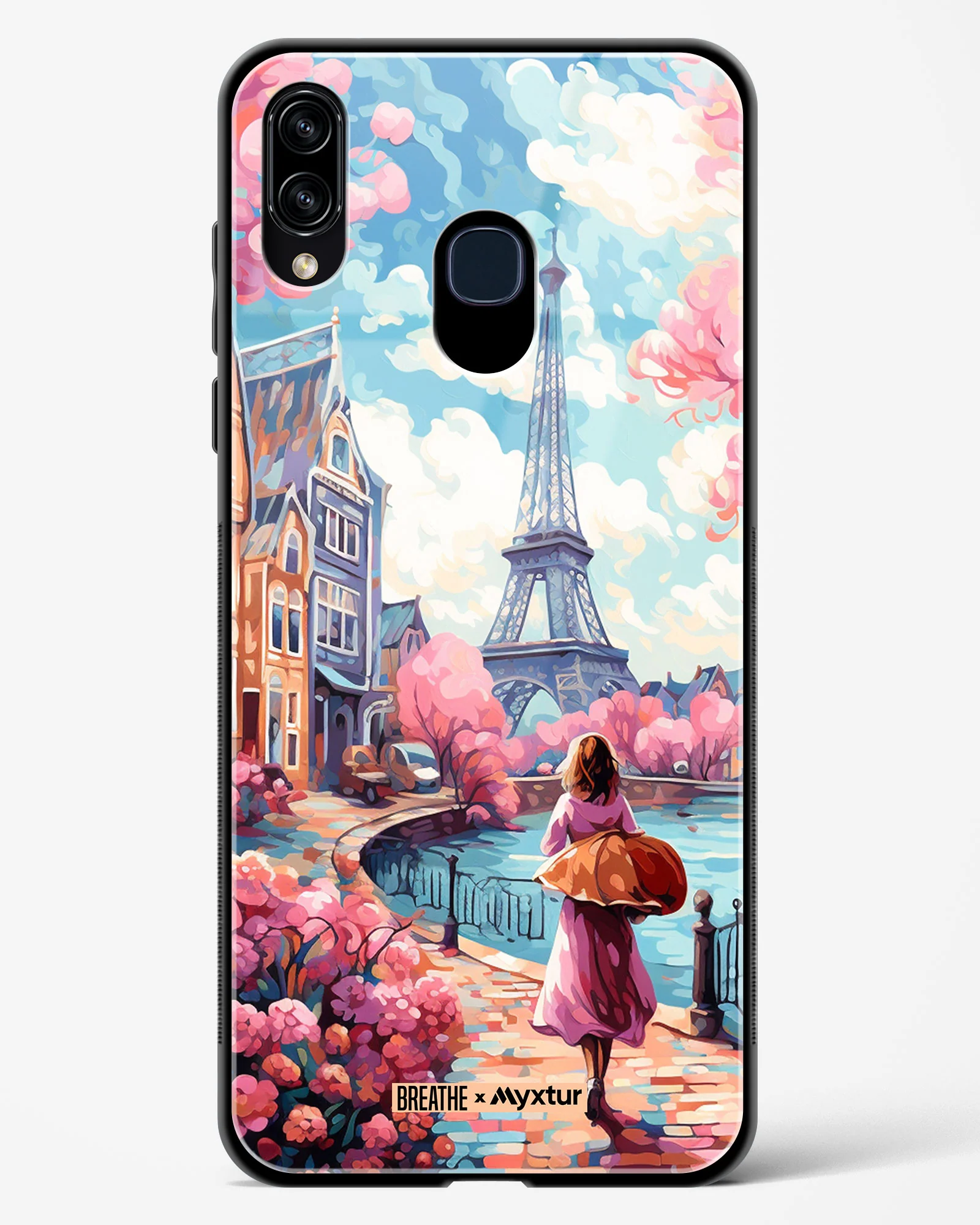 Pastel Paris Impressions [BREATHE] Glass Case Phone Cover (Samsung) - Image 25