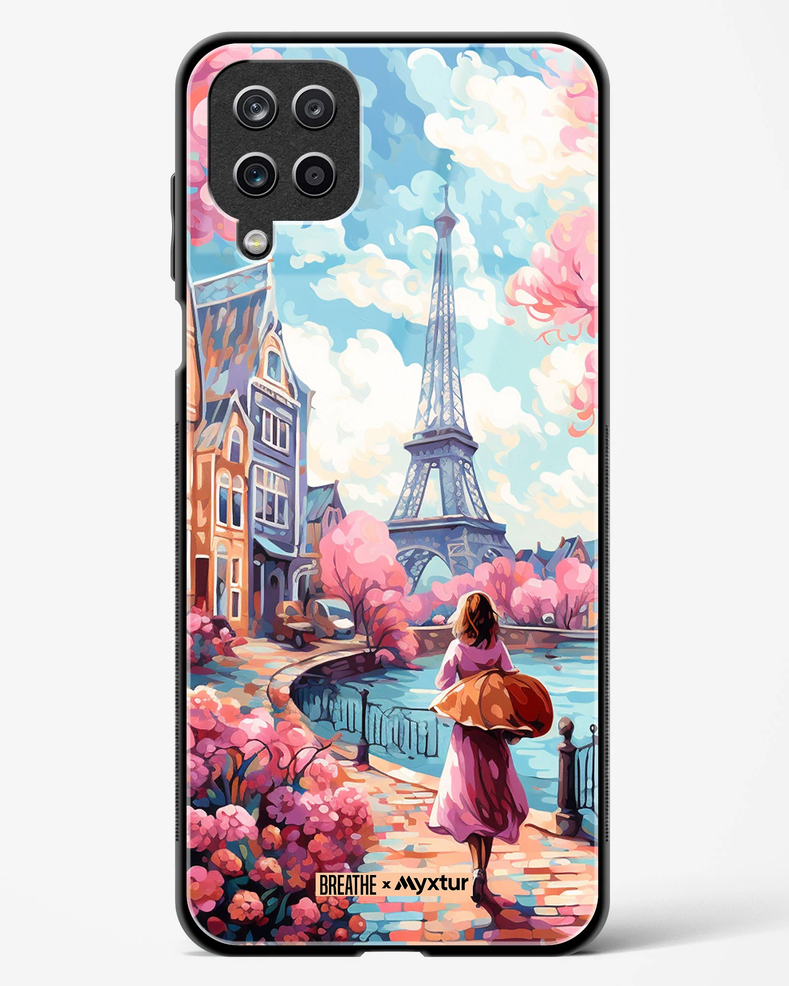 Pastel Paris Impressions [BREATHE] Glass Case Phone Cover (Samsung) - Image 27