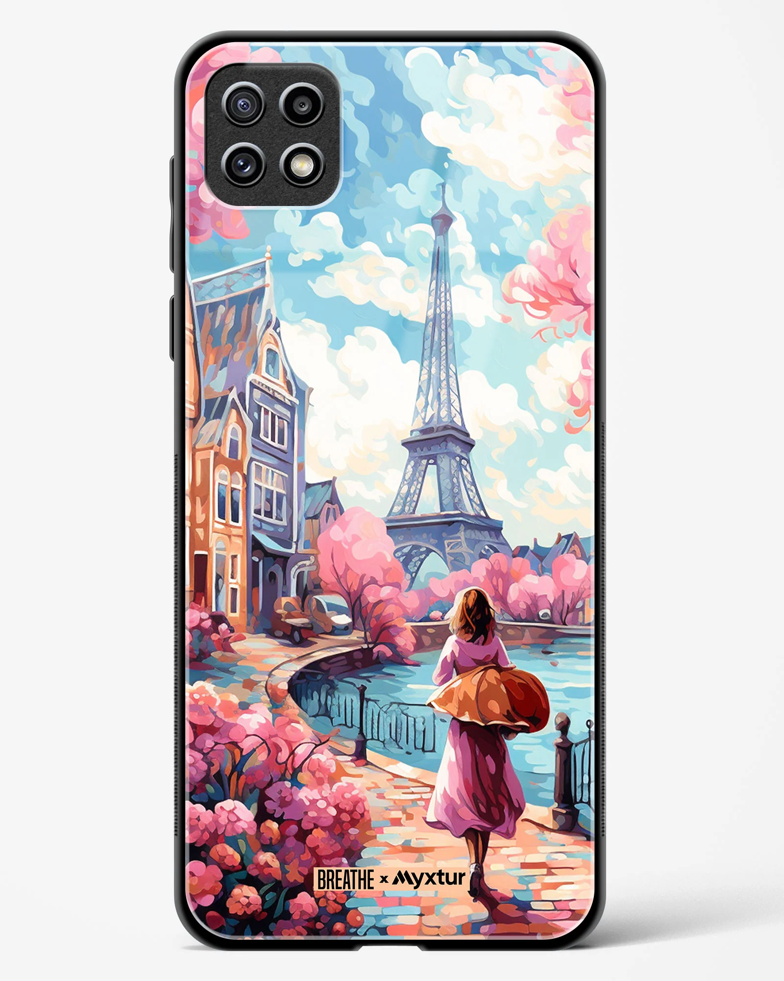 Pastel Paris Impressions [BREATHE] Glass Case Phone Cover (Samsung) - Image 29