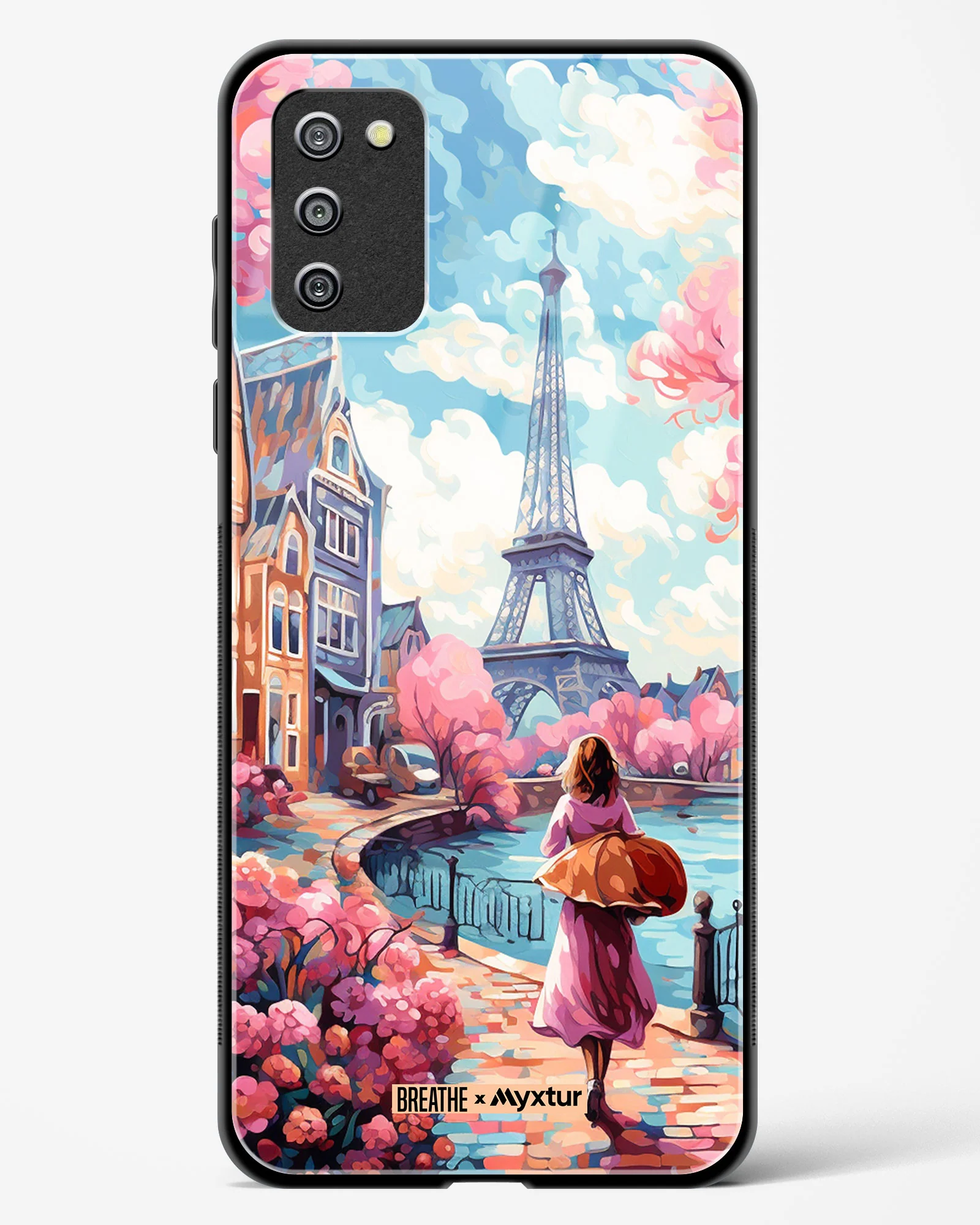 Pastel Paris Impressions [BREATHE] Glass Case Phone Cover (Samsung) - Image 3