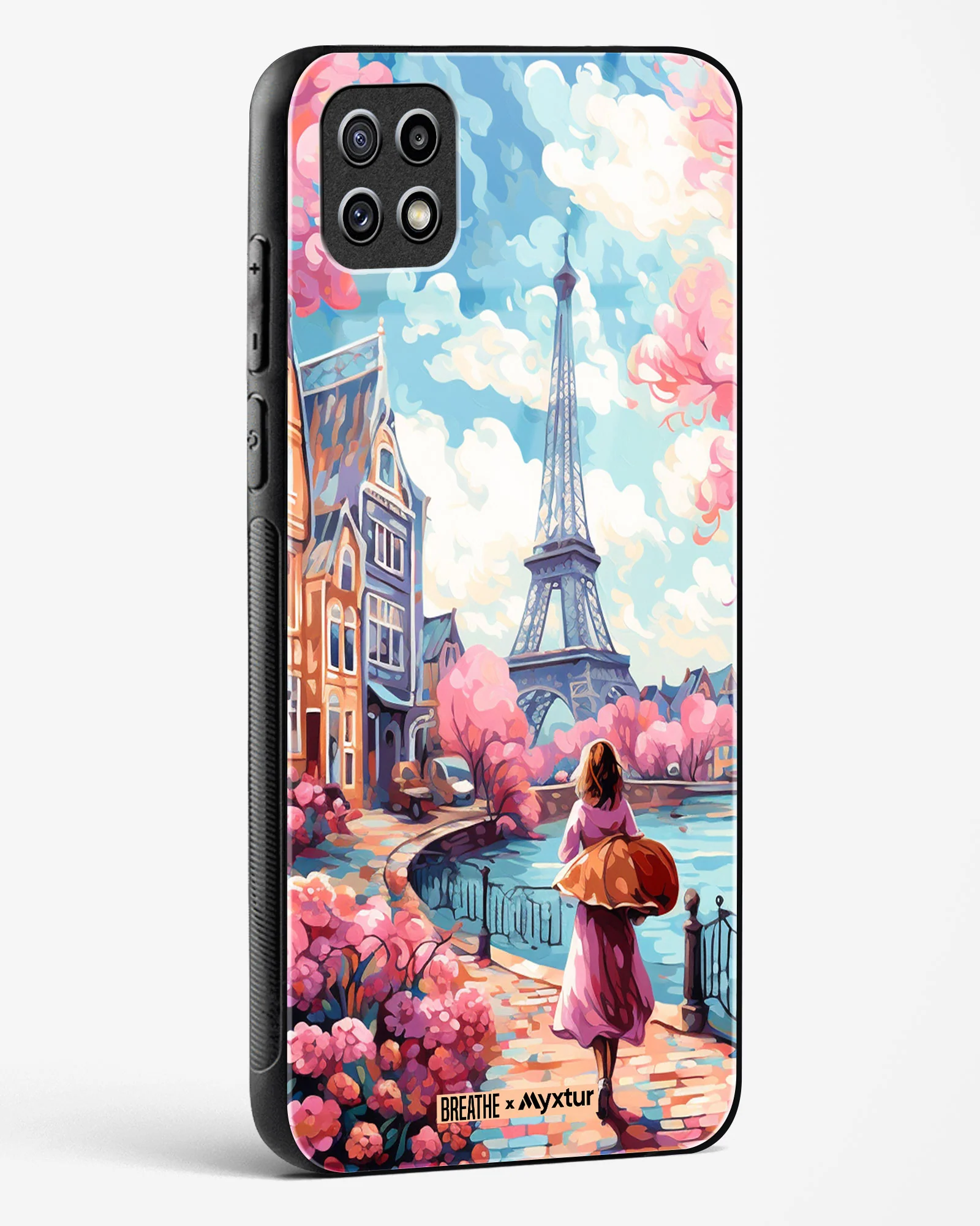 Pastel Paris Impressions [BREATHE] Glass Case Phone Cover (Samsung) - Image 30