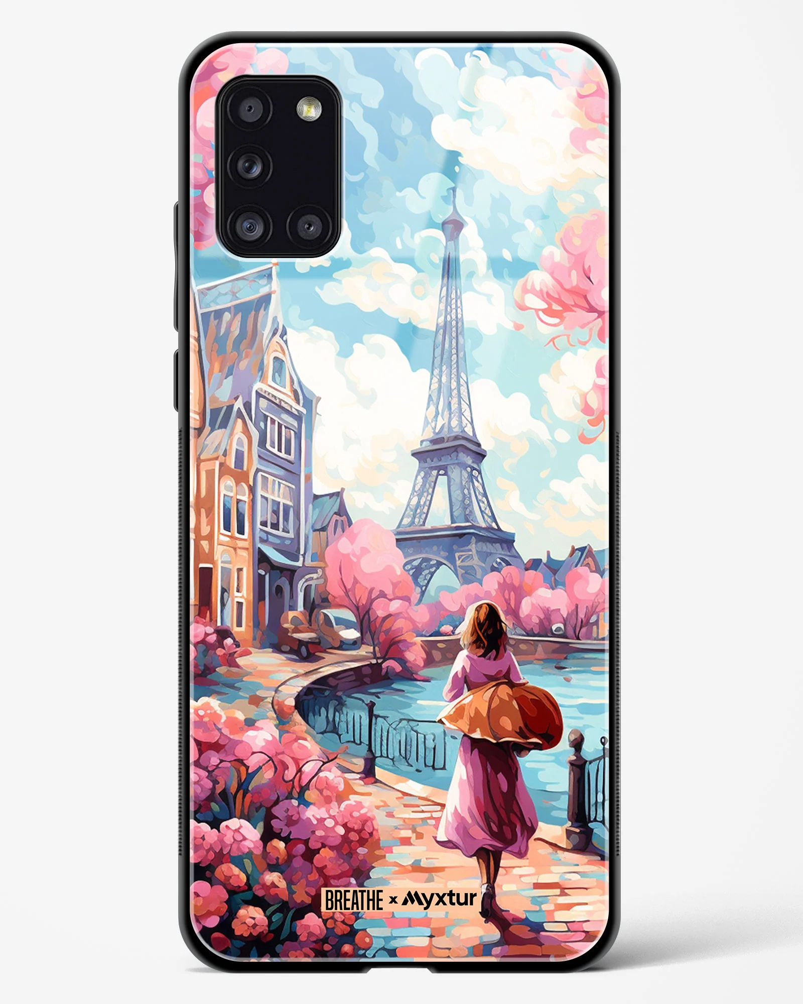 Pastel Paris Impressions [BREATHE] Glass Case Phone Cover (Samsung) - Image 39