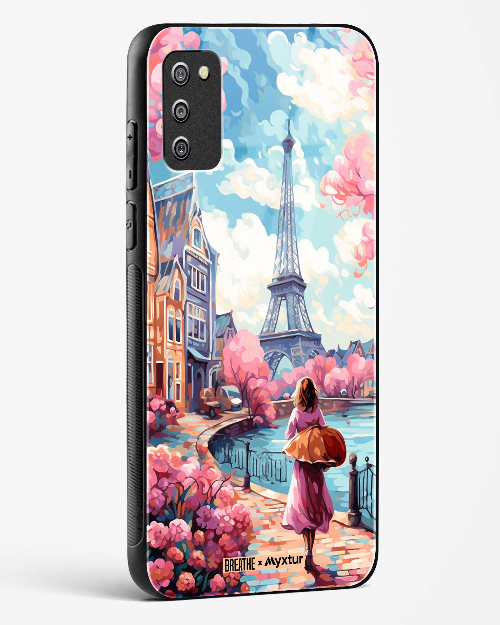 Pastel Paris Impressions [BREATHE] Glass Case Phone Cover (Samsung) - Image 4