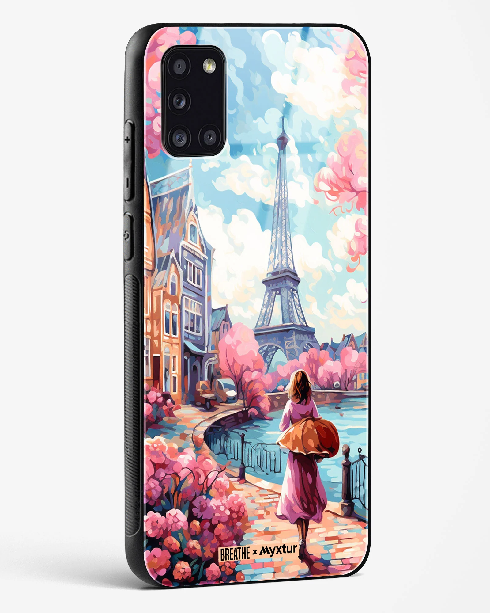 Pastel Paris Impressions [BREATHE] Glass Case Phone Cover (Samsung) - Image 40