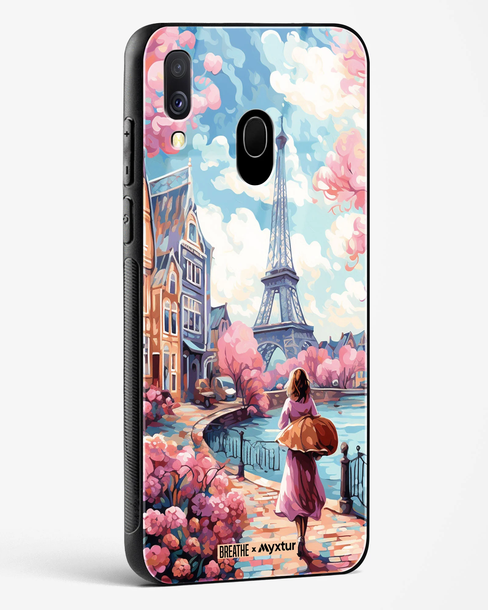Pastel Paris Impressions [BREATHE] Glass Case Phone Cover (Samsung) - Image 52