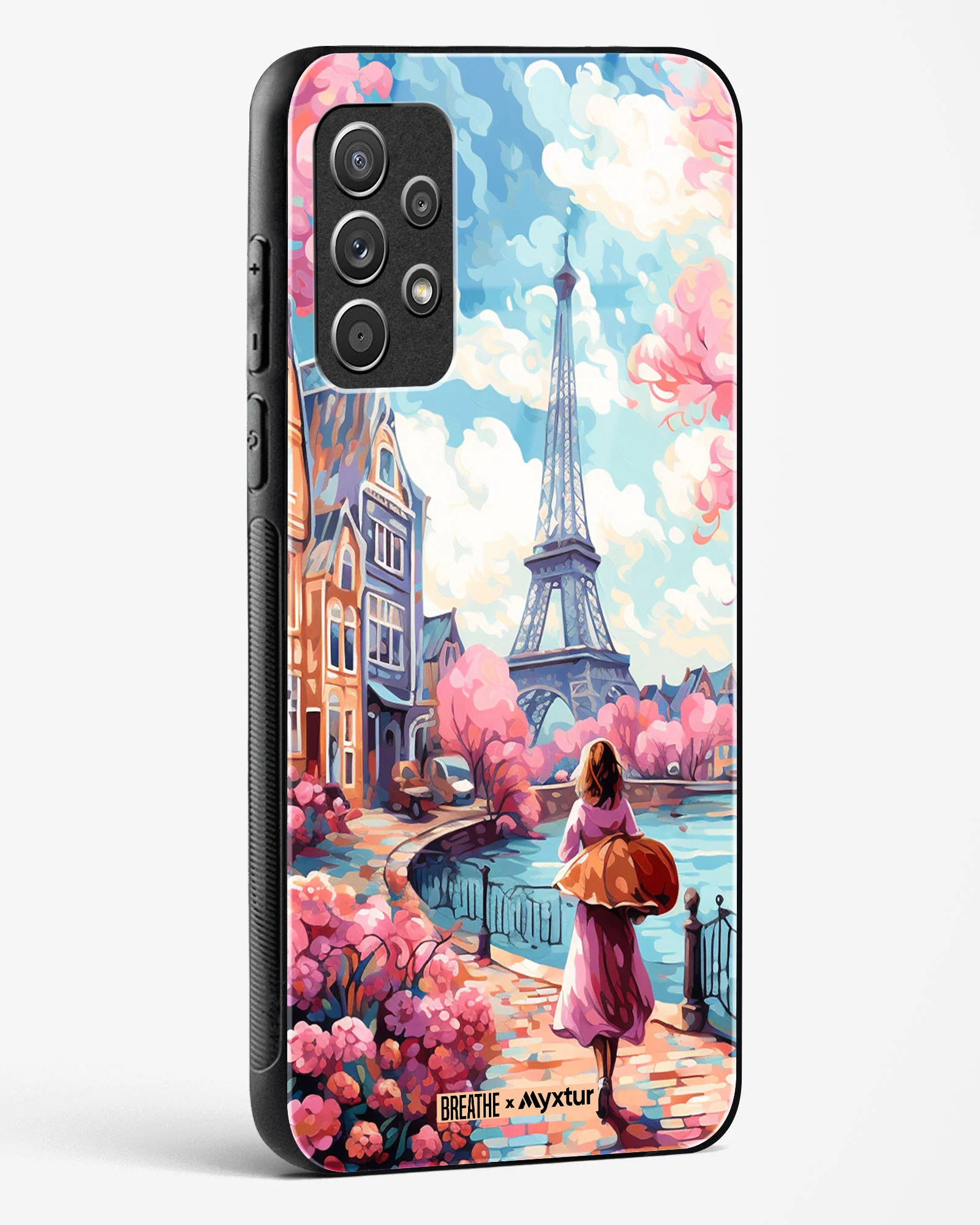Pastel Paris Impressions [BREATHE] Glass Case Phone Cover (Samsung) - Image 60