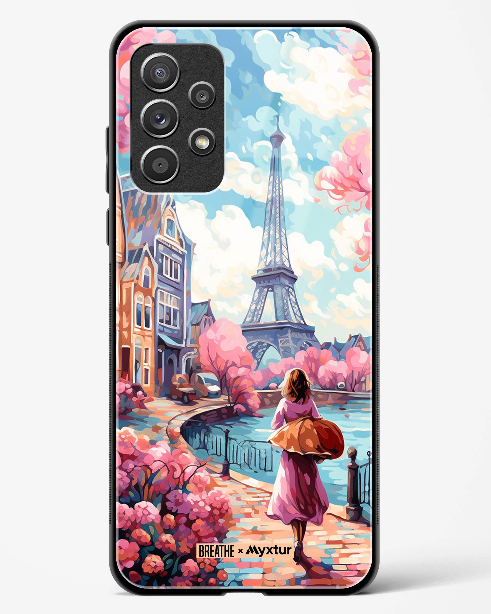 Pastel Paris Impressions [BREATHE] Glass Case Phone Cover (Samsung) - Image 65