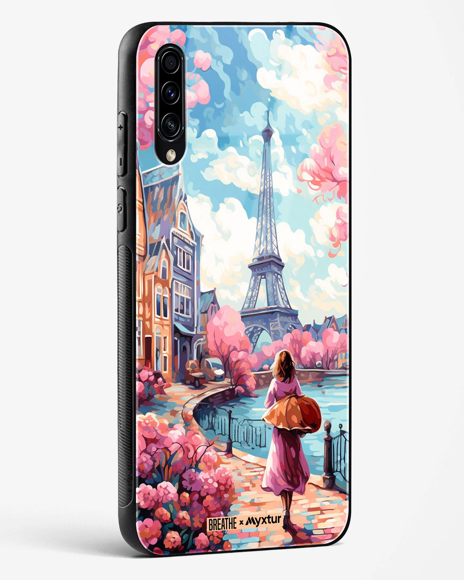 Pastel Paris Impressions [BREATHE] Glass Case Phone Cover (Samsung) - Image 74
