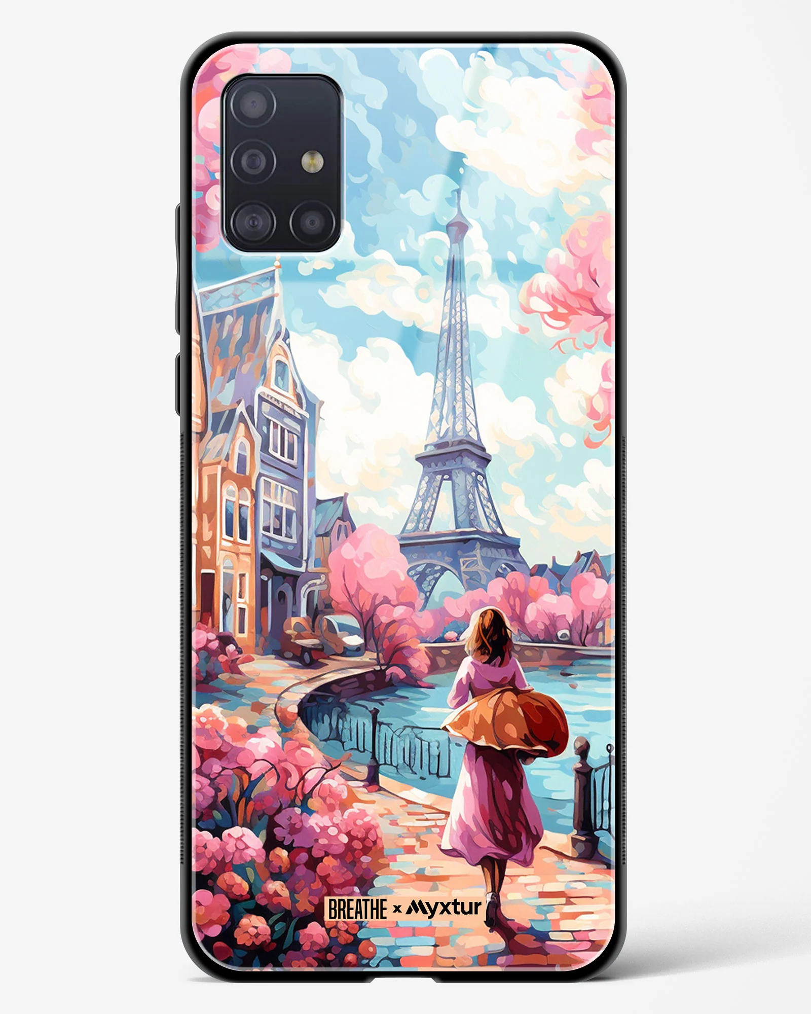 Pastel Paris Impressions [BREATHE] Glass Case Phone Cover (Samsung) - Image 75