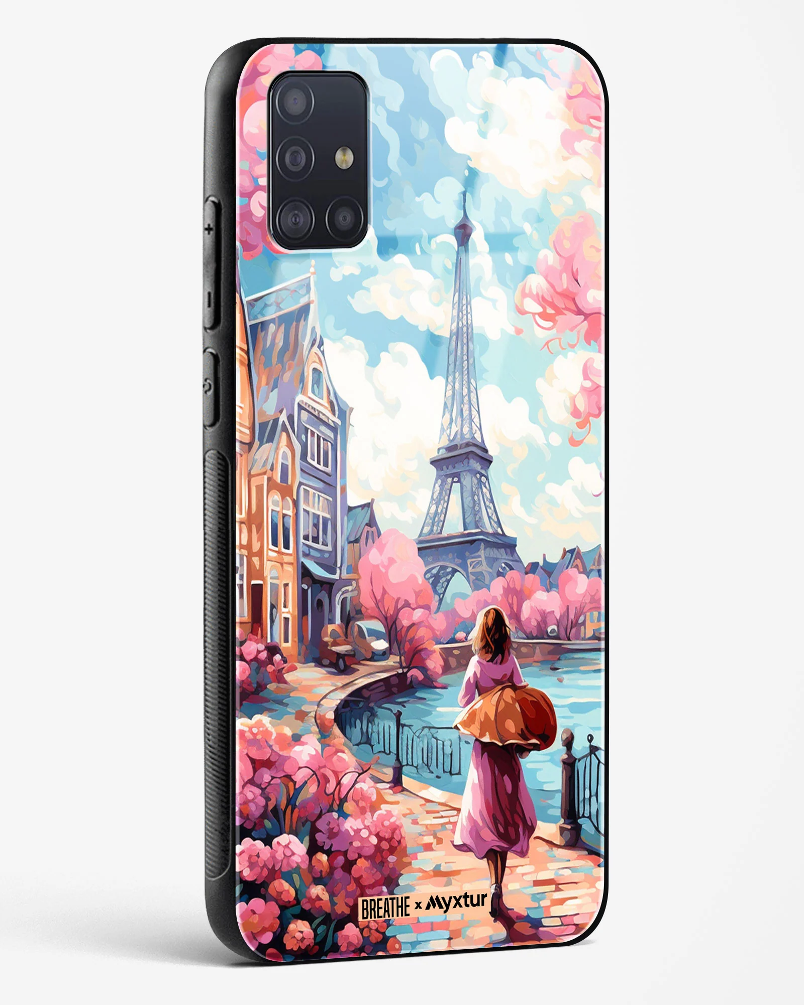 Pastel Paris Impressions [BREATHE] Glass Case Phone Cover (Samsung) - Image 76