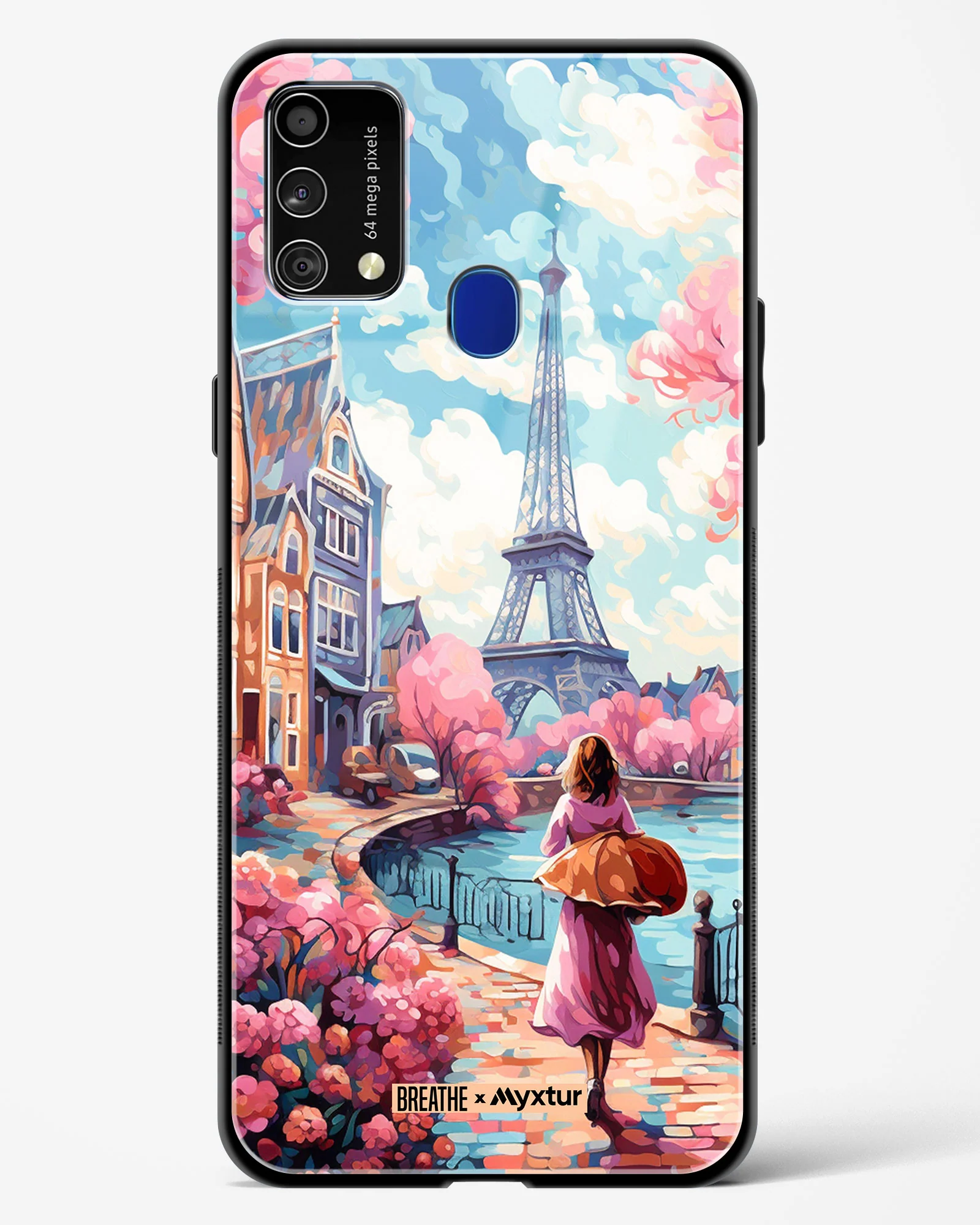 Pastel Paris Impressions [BREATHE] Glass Case Phone Cover (Samsung) - Image 95
