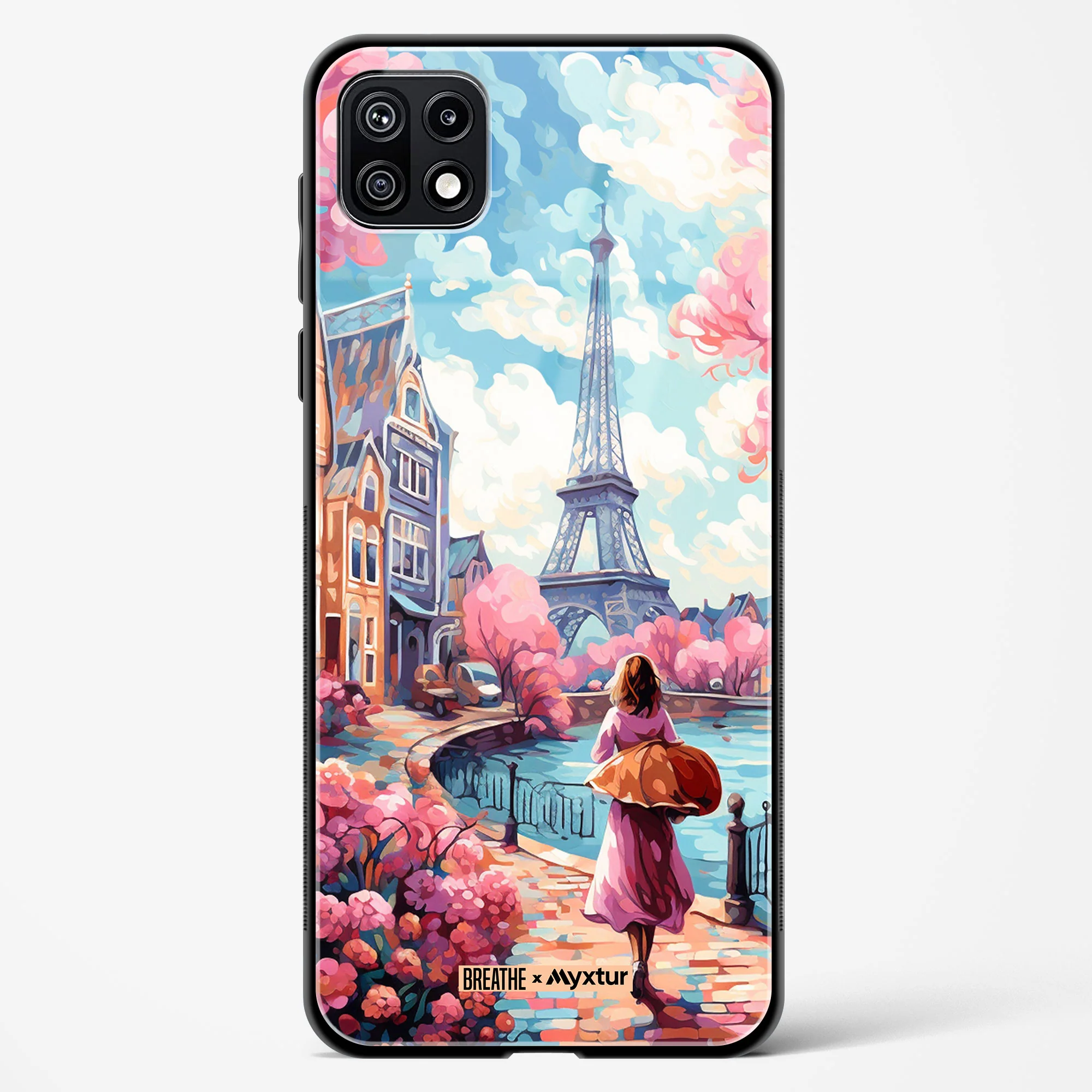Pastel Paris Impressions [BREATHE] Glass Case Phone Cover (Samsung) - Image 97