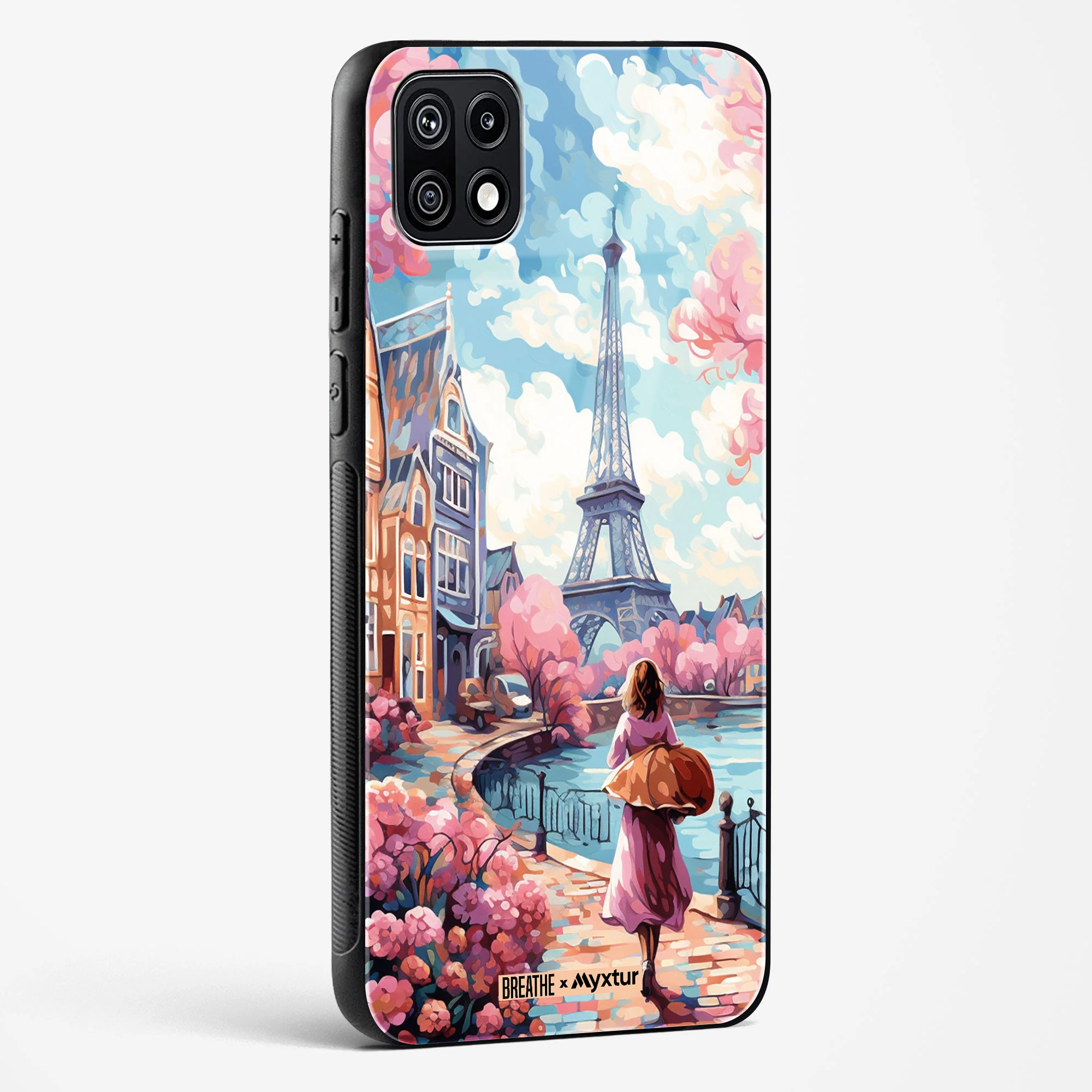 Pastel Paris Impressions [BREATHE] Glass Case Phone Cover (Samsung) - Image 98
