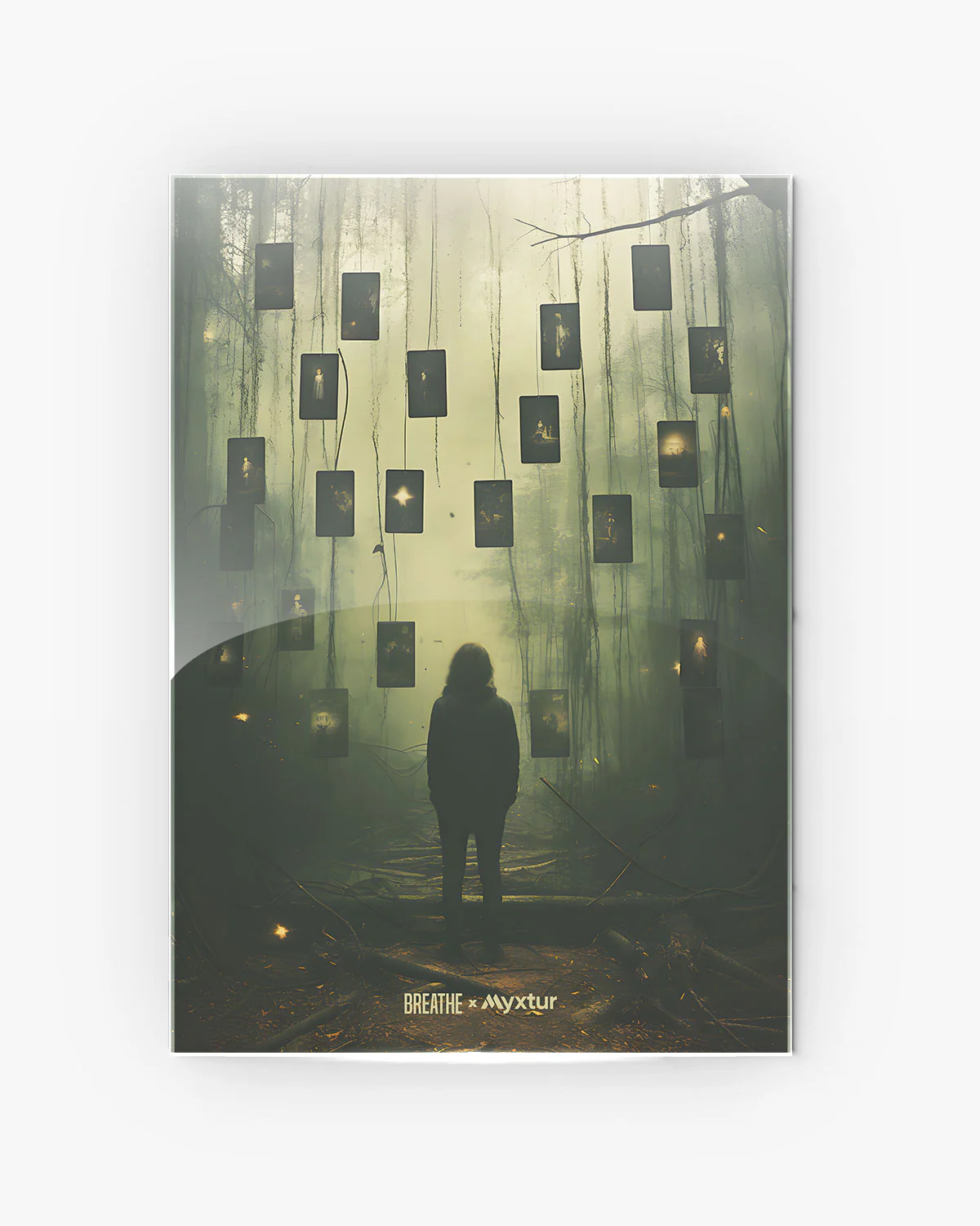 Polaroids [BREATHE] Metal-Poster - Image 6