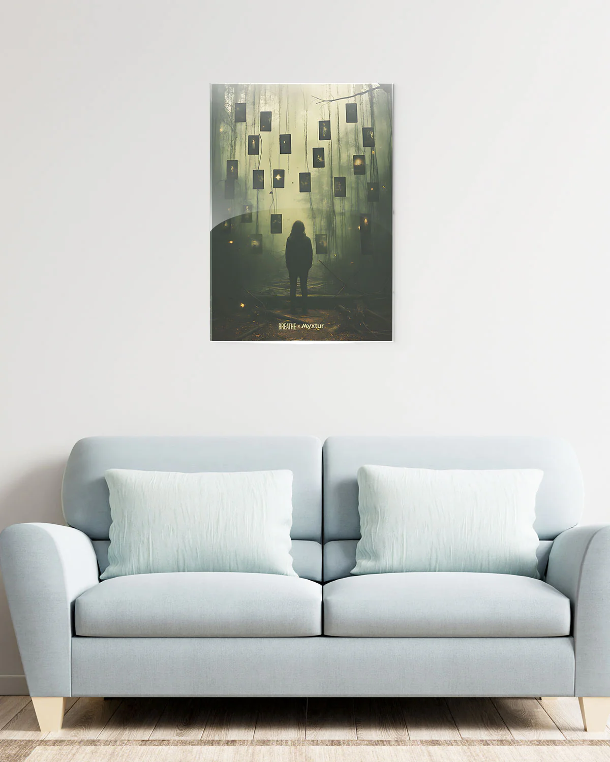 Polaroids [BREATHE] Metal-Poster - Image 7