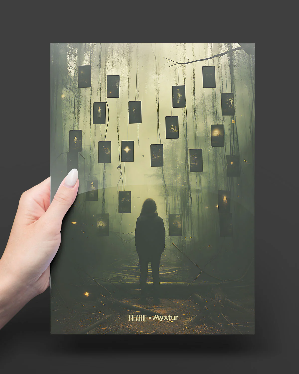 Polaroids [BREATHE] Metal-Poster - Image 8