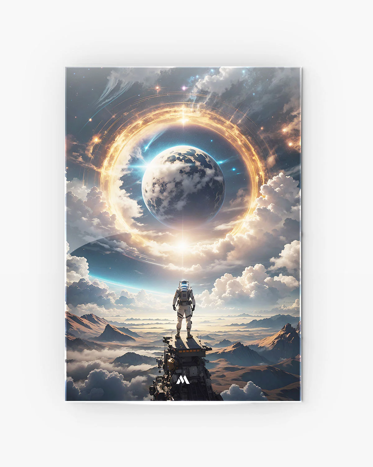 Rings on the Planet Metal-Poster - Image 6