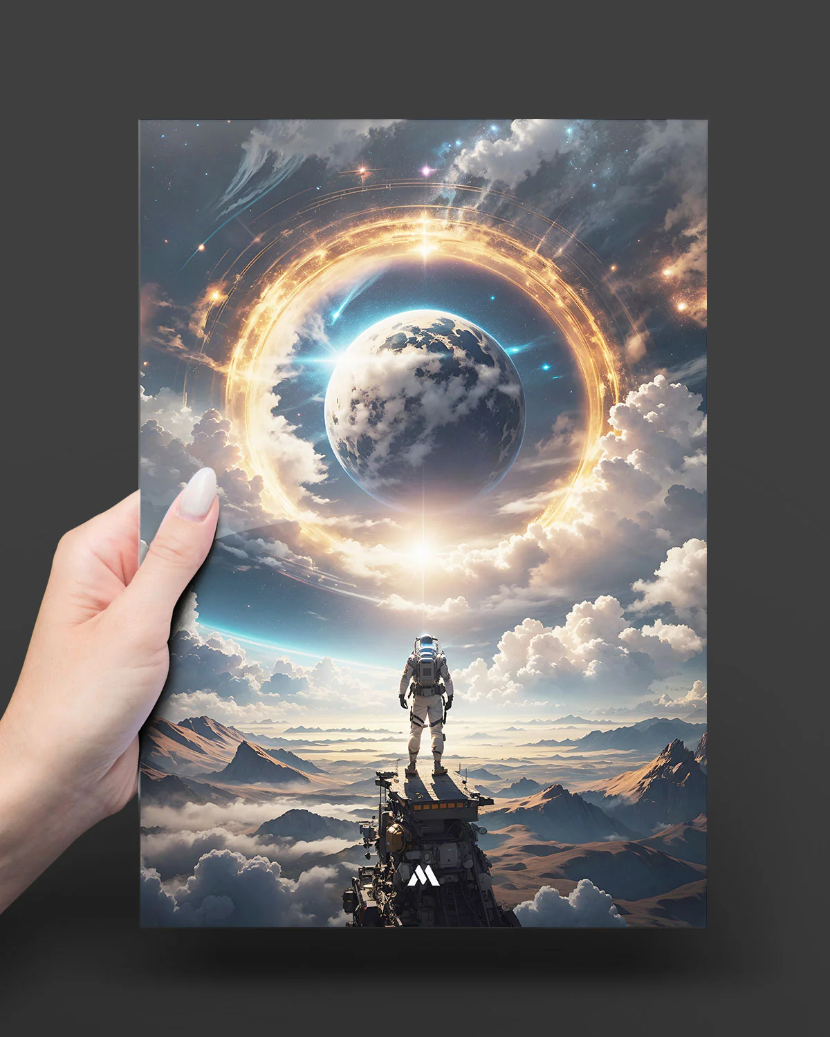 Rings on the Planet Metal-Poster - Image 8