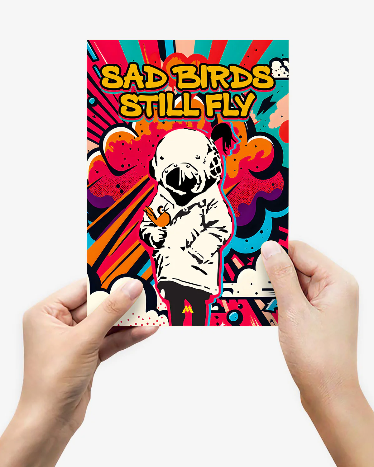 Sad Birds Still Fly Metal-Poster - Image 13