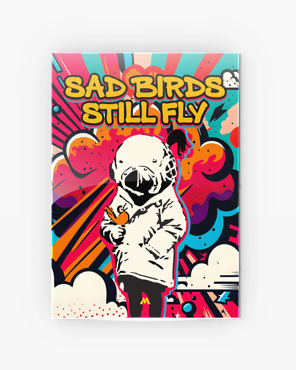 Sad Birds Still Fly Metal-Poster - Image 6