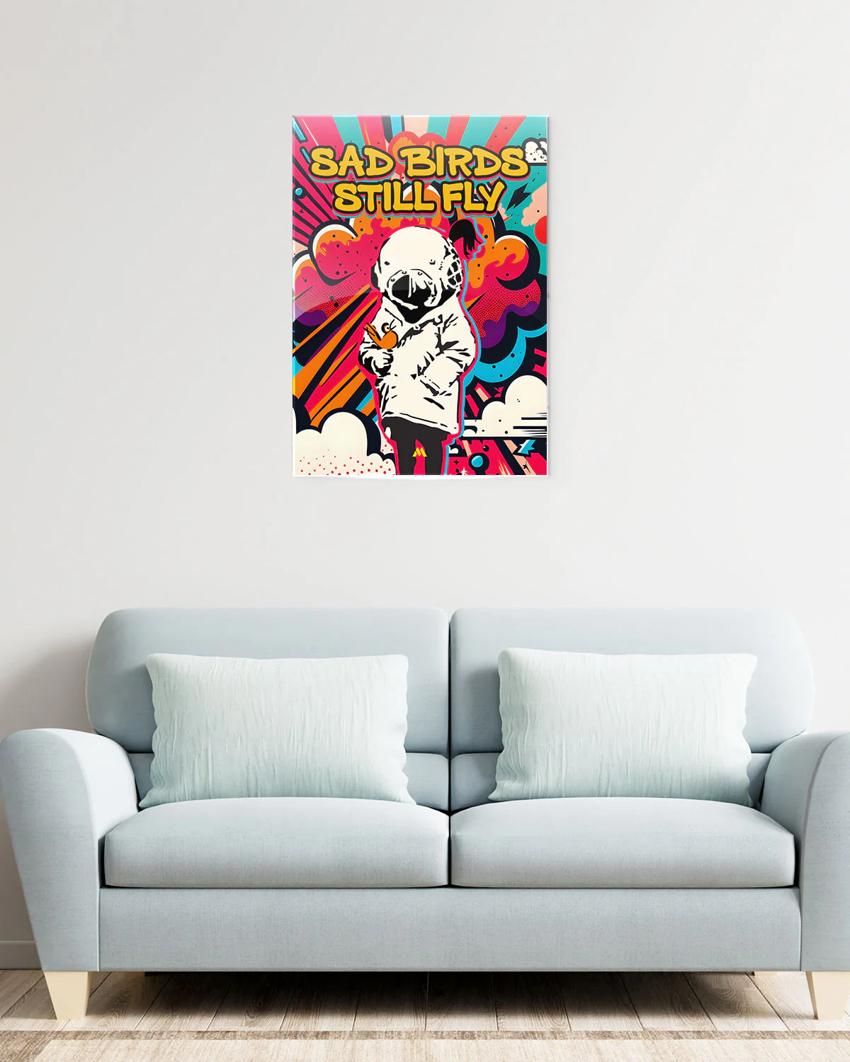 Sad Birds Still Fly Metal-Poster - Image 7