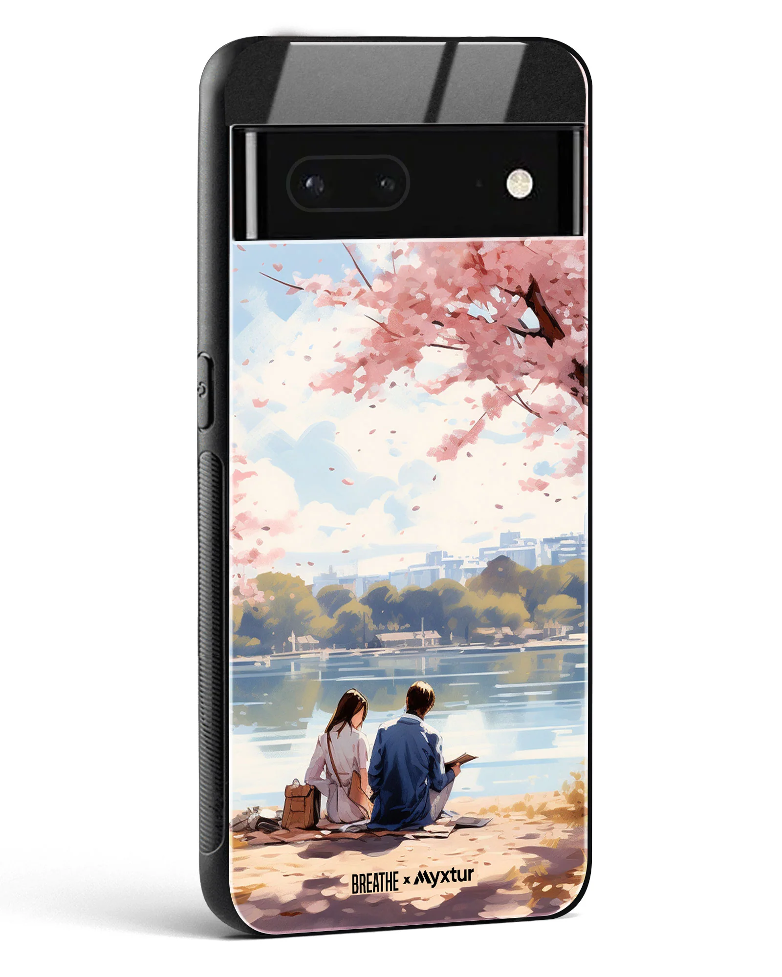Sakura Serenade [BREATHE] Glass Case Phone Cover (Google) - Image 11