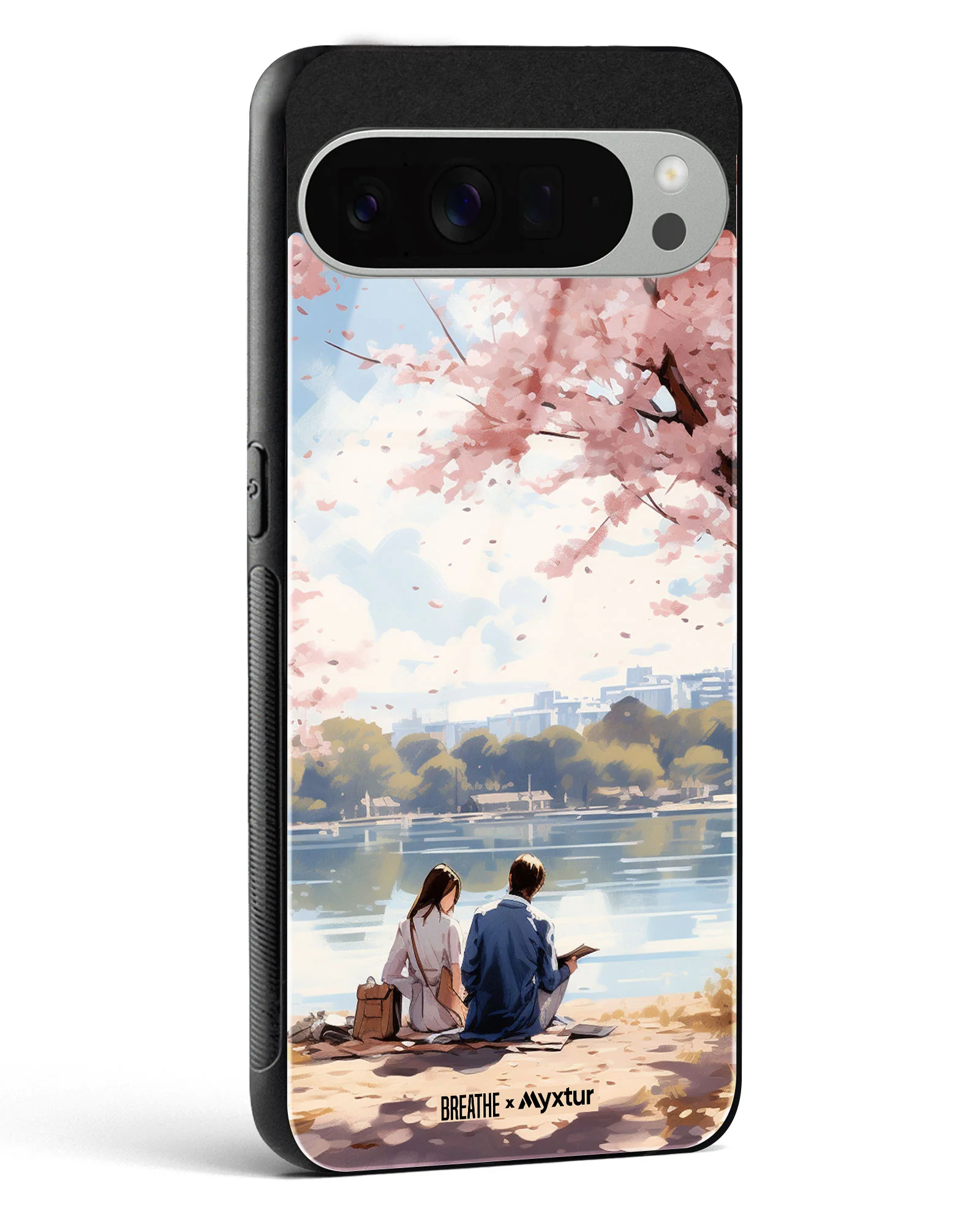 Sakura Serenade [BREATHE] Glass Case Phone Cover (Google) - Image 6