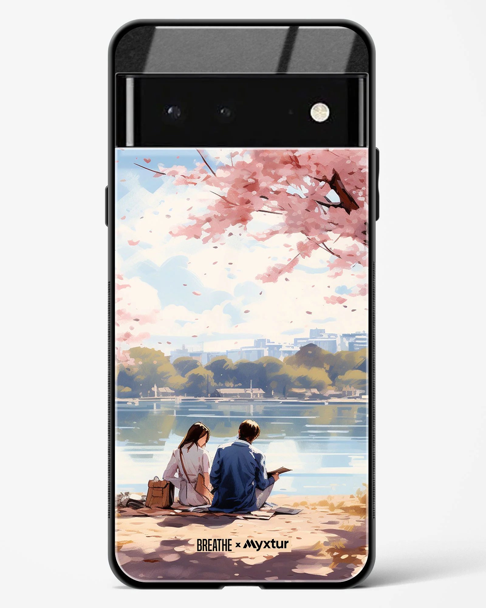Sakura Serenade [BREATHE] Glass Case Phone Cover (Google) - Image 7