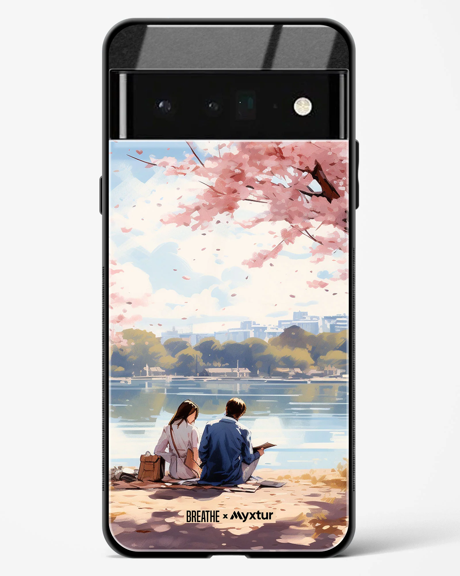 Sakura Serenade [BREATHE] Glass Case Phone Cover (Google) - Image 9