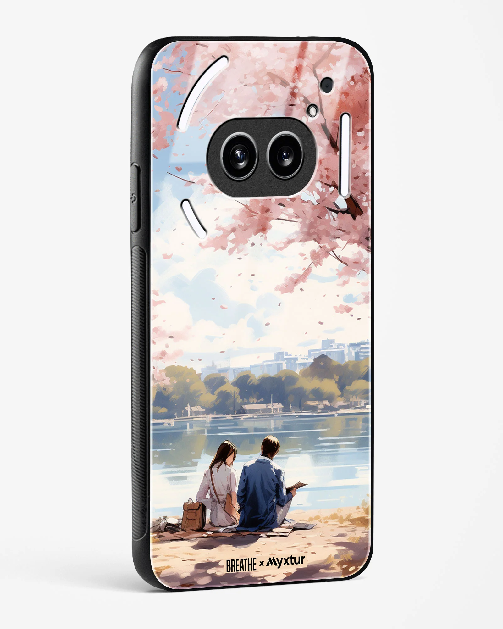 Sakura Serenade [BREATHE] Glass Case Phone Cover (Nothing) - Image 12