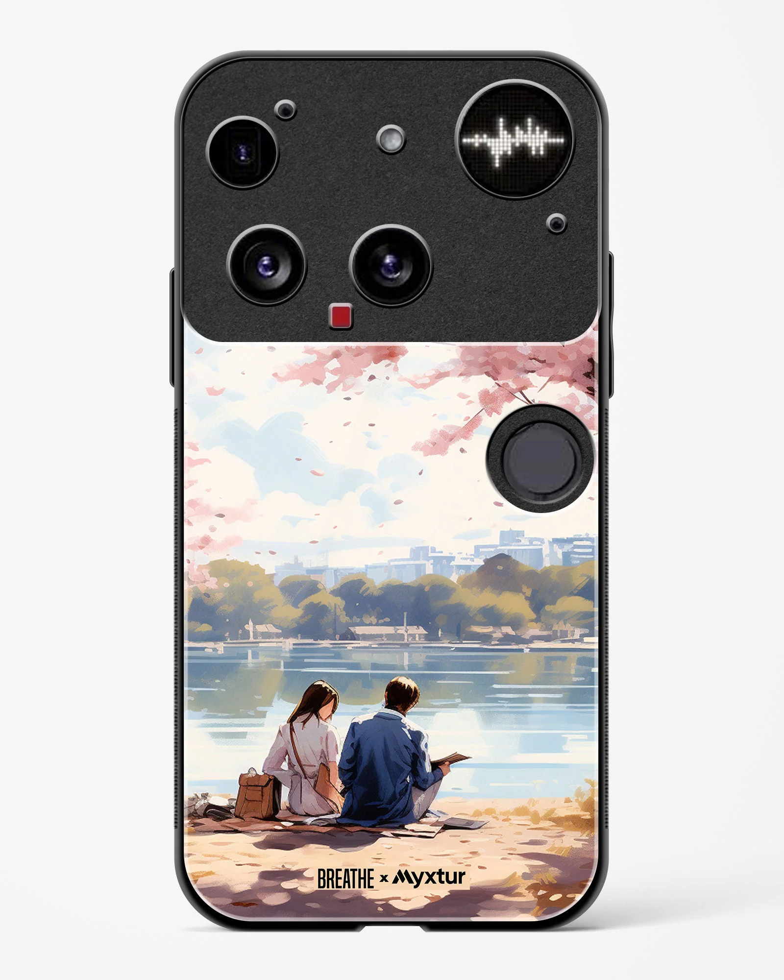 Sakura Serenade [BREATHE] Glass Case Phone Cover (Nothing) - Image 13