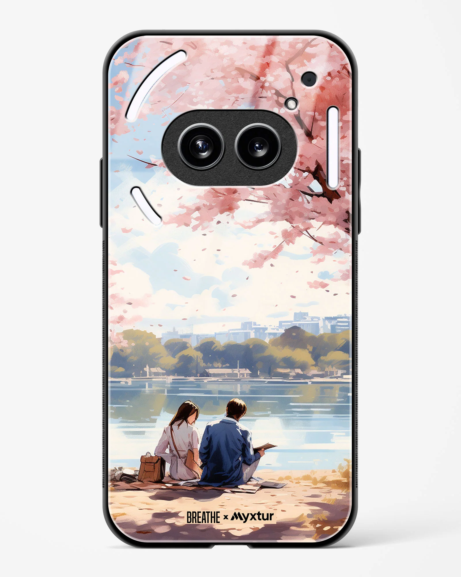 Sakura Serenade [BREATHE] Glass Case Phone Cover (Nothing) - Image 9