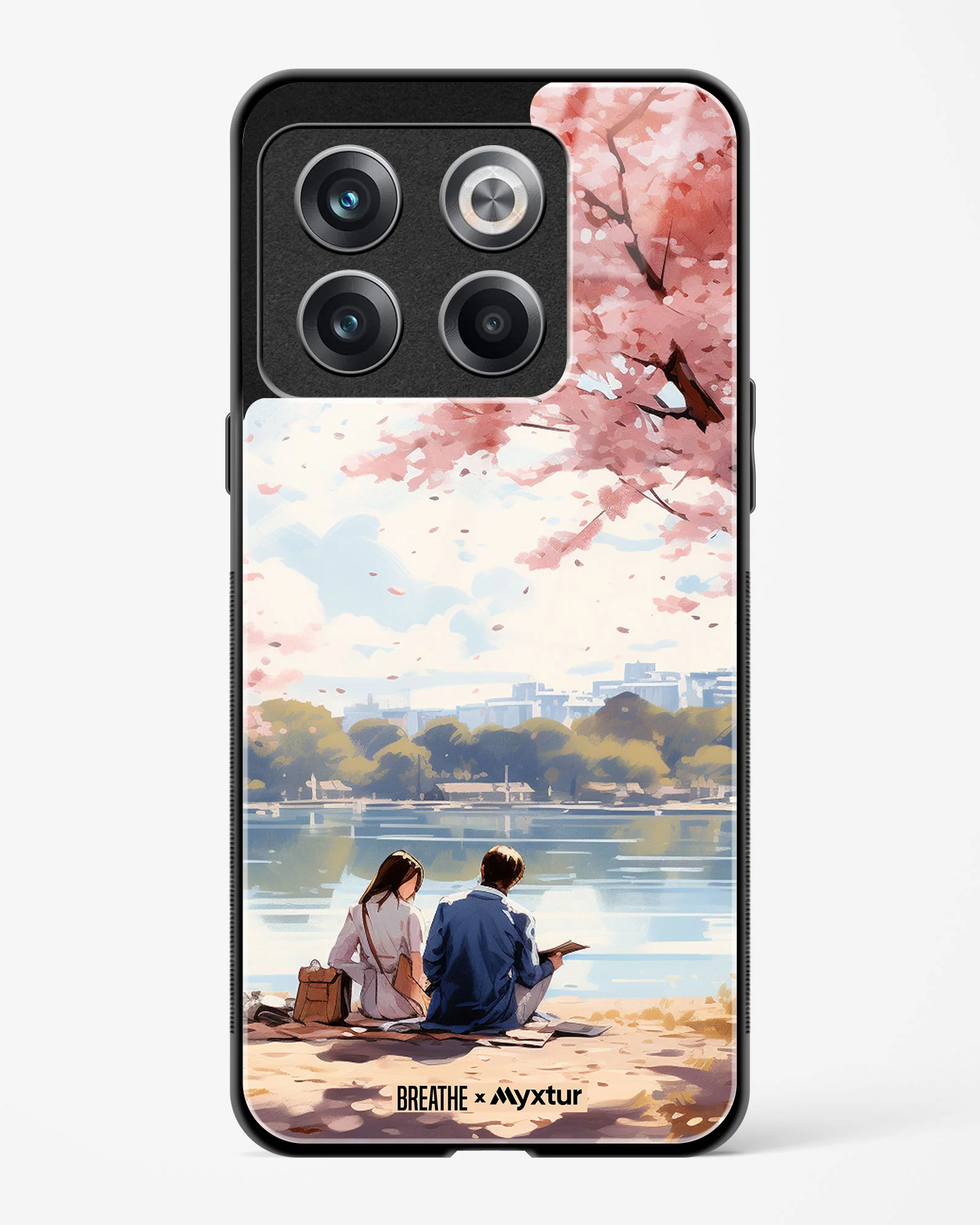 Sakura Serenade [BREATHE] Glass Case Phone Cover (OnePlus) - Image 5