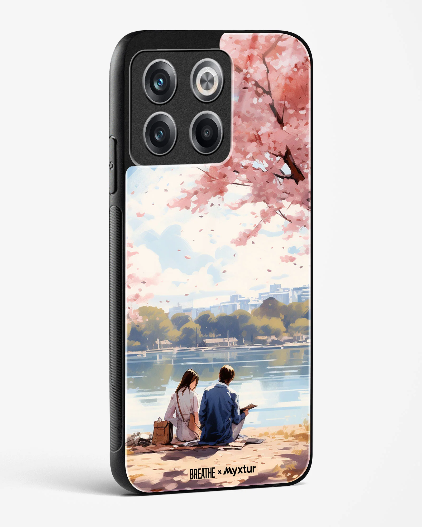 Sakura Serenade [BREATHE] Glass Case Phone Cover (OnePlus) - Image 6