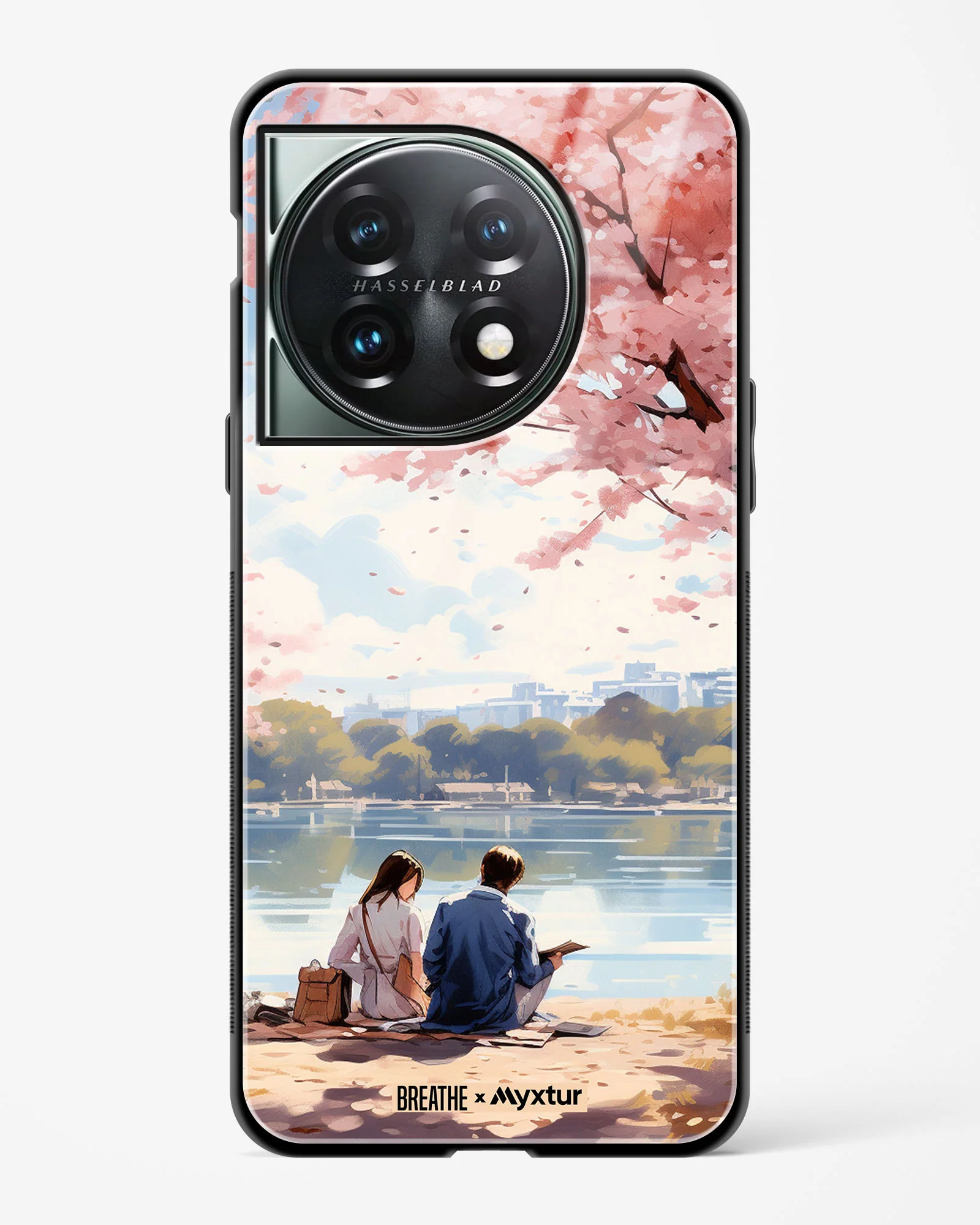 Sakura Serenade [BREATHE] Glass Case Phone Cover (OnePlus) - Image 7