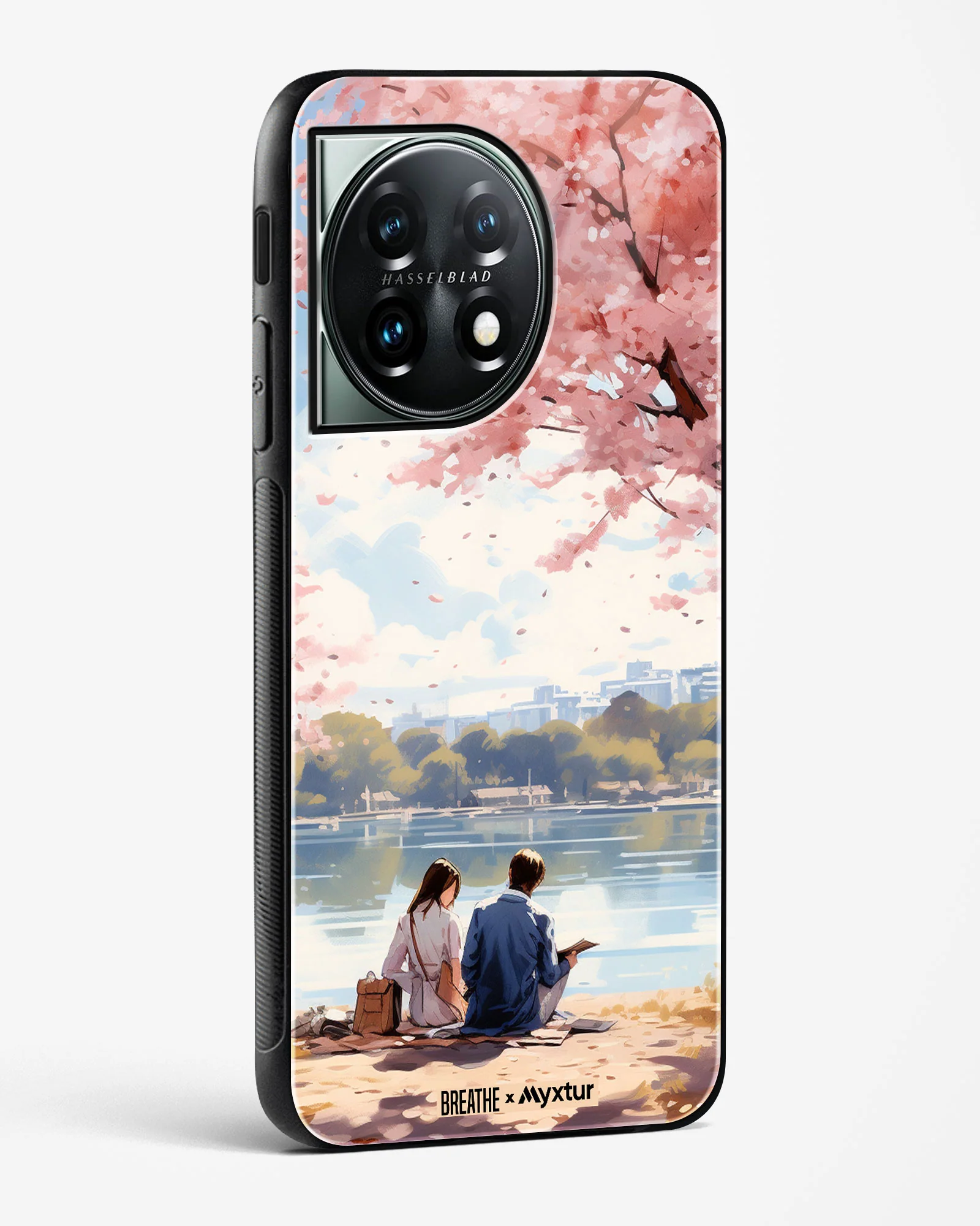 Sakura Serenade [BREATHE] Glass Case Phone Cover (OnePlus) - Image 8