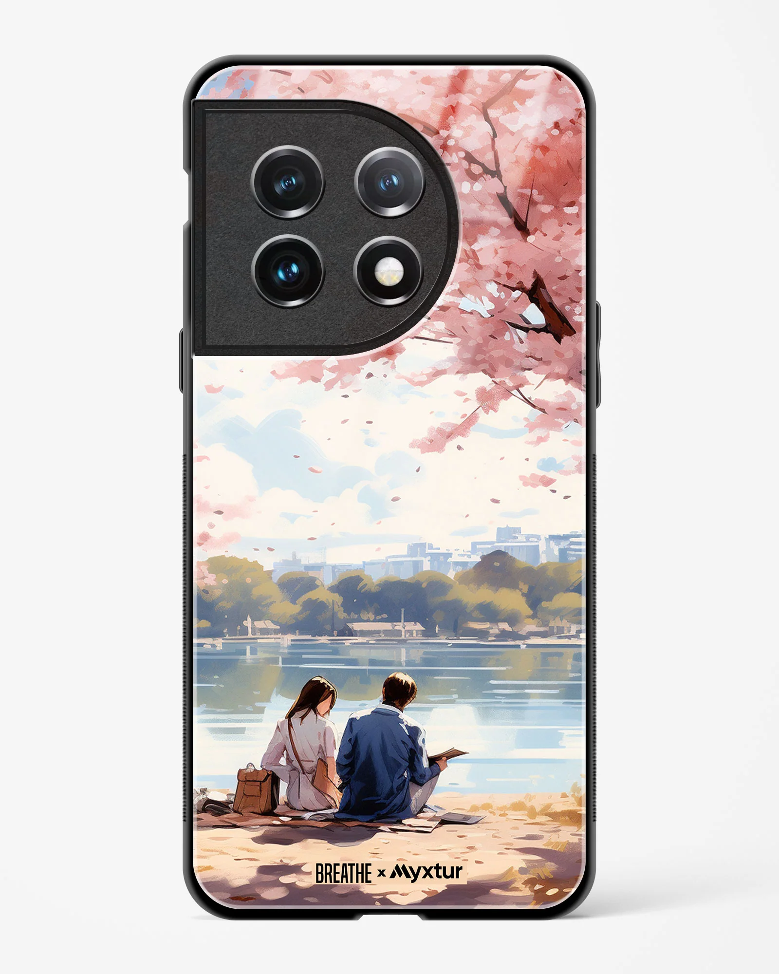 Sakura Serenade [BREATHE] Glass Case Phone Cover (OnePlus) - Image 9