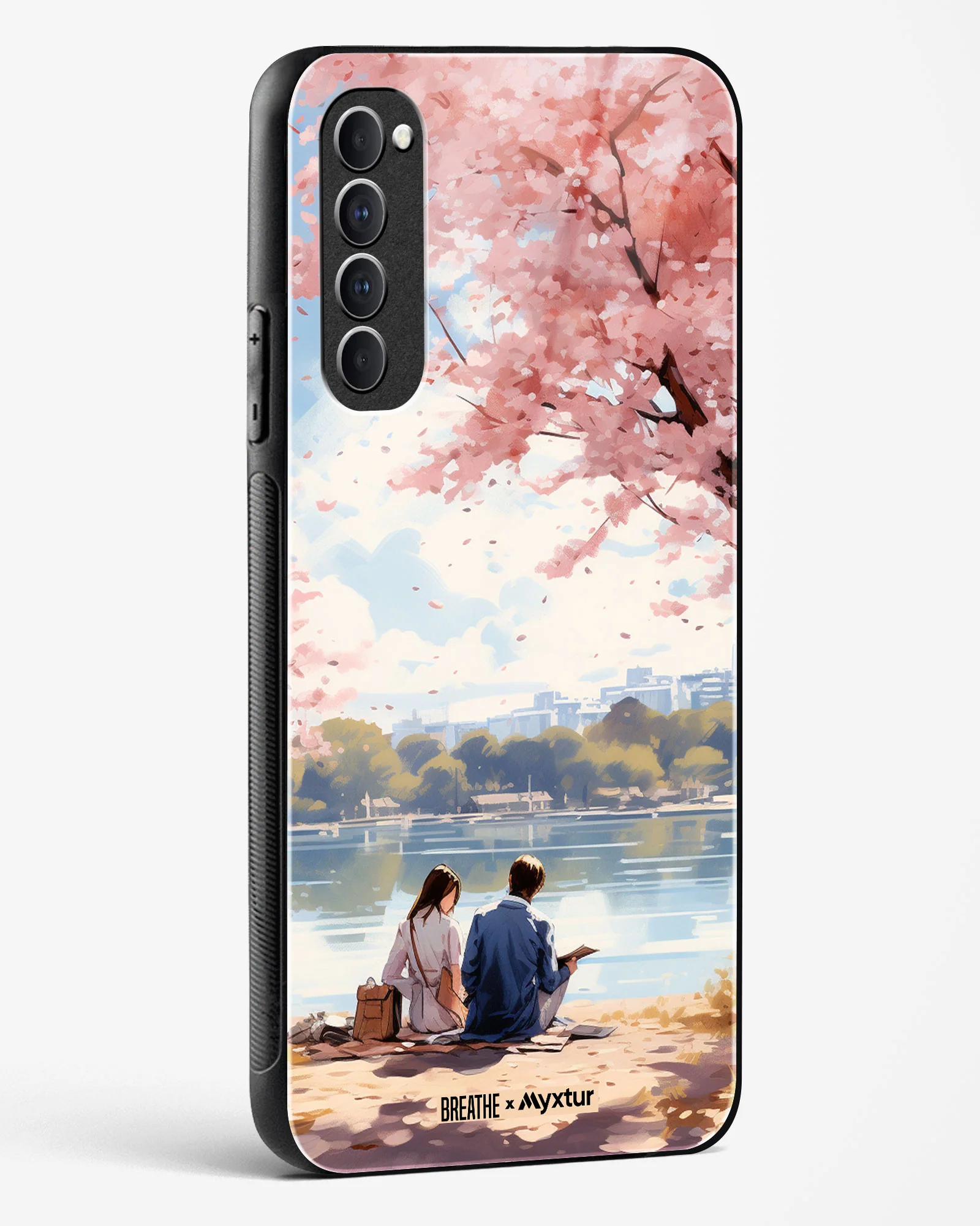 Sakura Serenade [BREATHE] Glass Case Phone Cover (Oppo) - Image 100