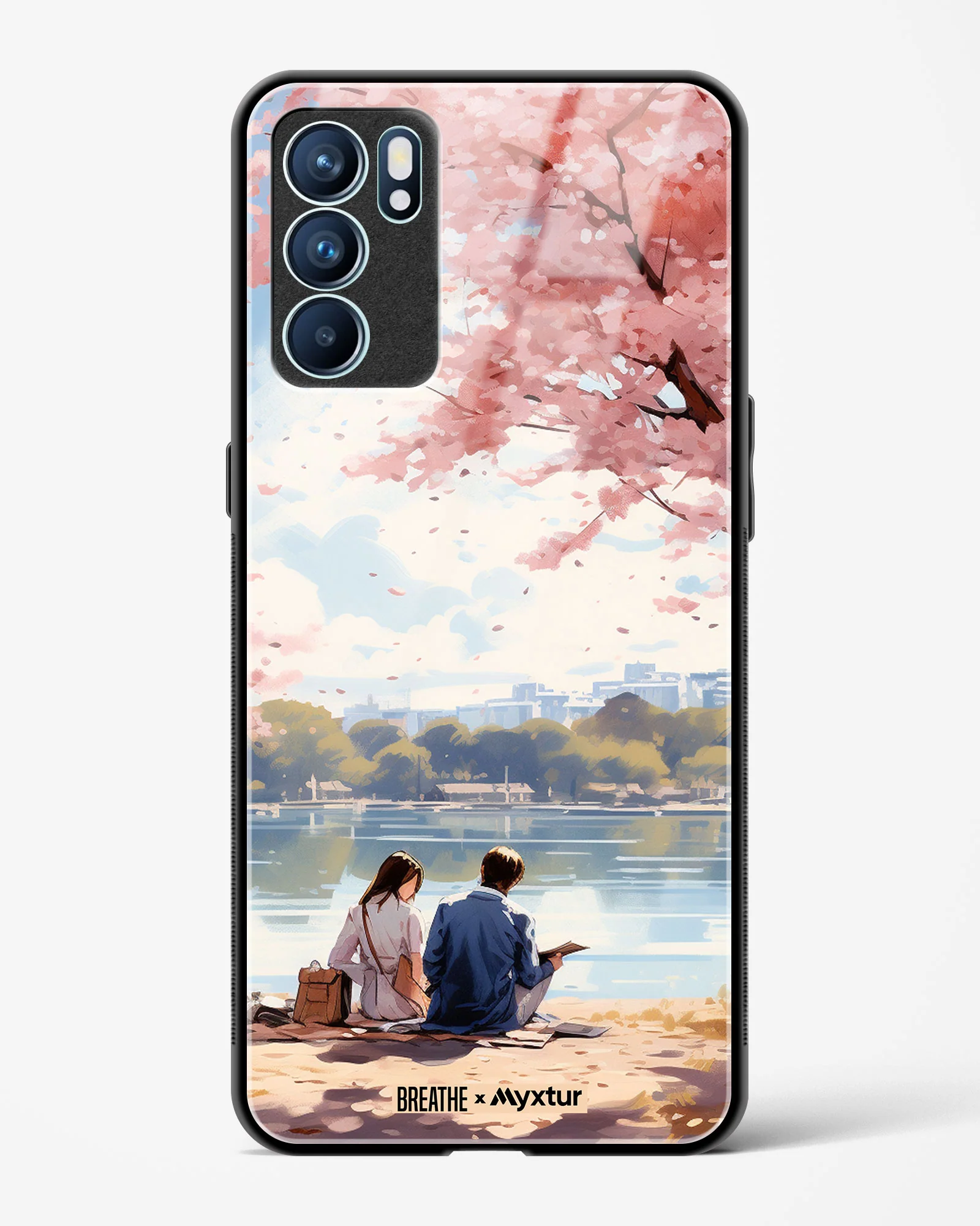 Sakura Serenade [BREATHE] Glass Case Phone Cover (Oppo) - Image 105