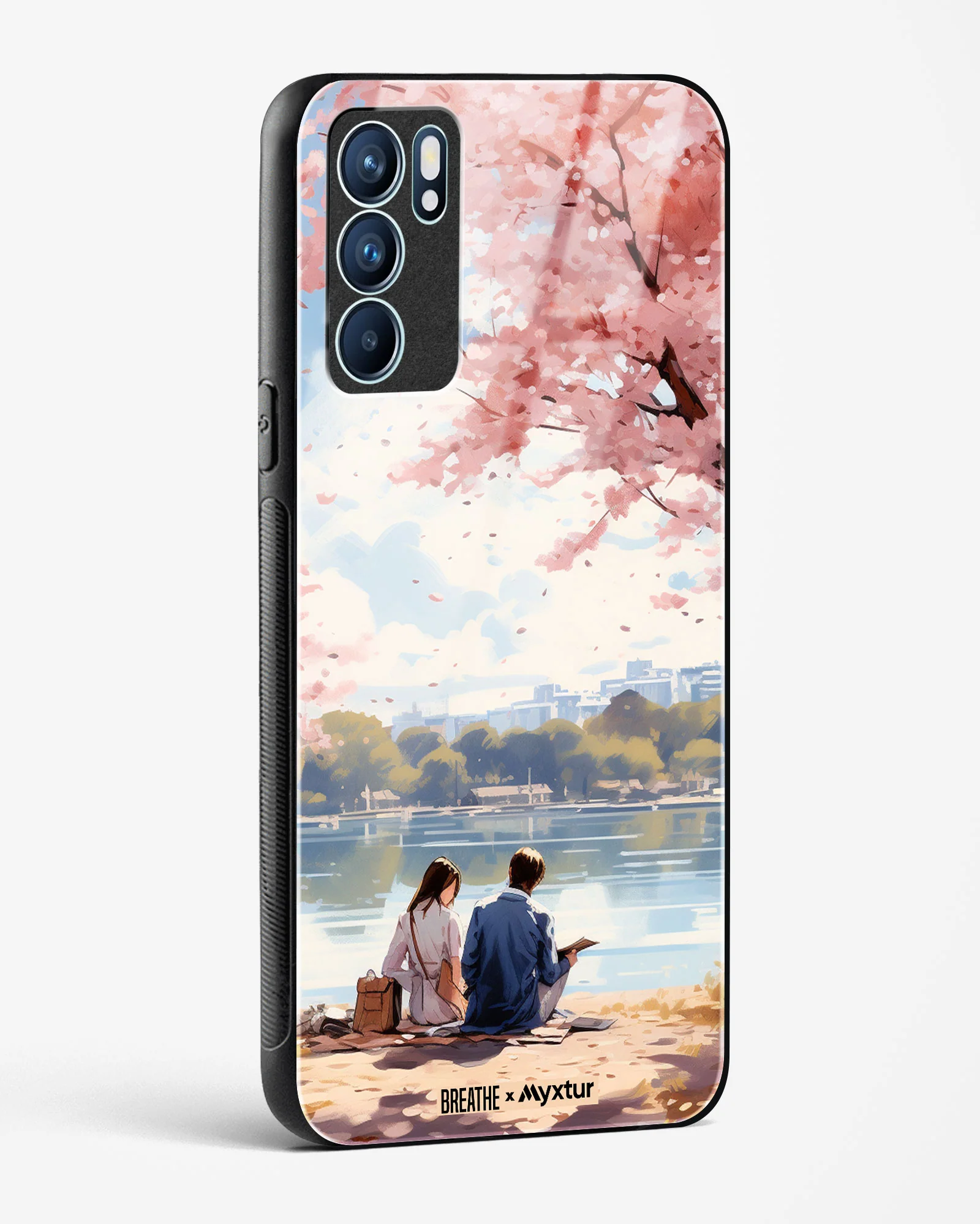 Sakura Serenade [BREATHE] Glass Case Phone Cover (Oppo) - Image 110