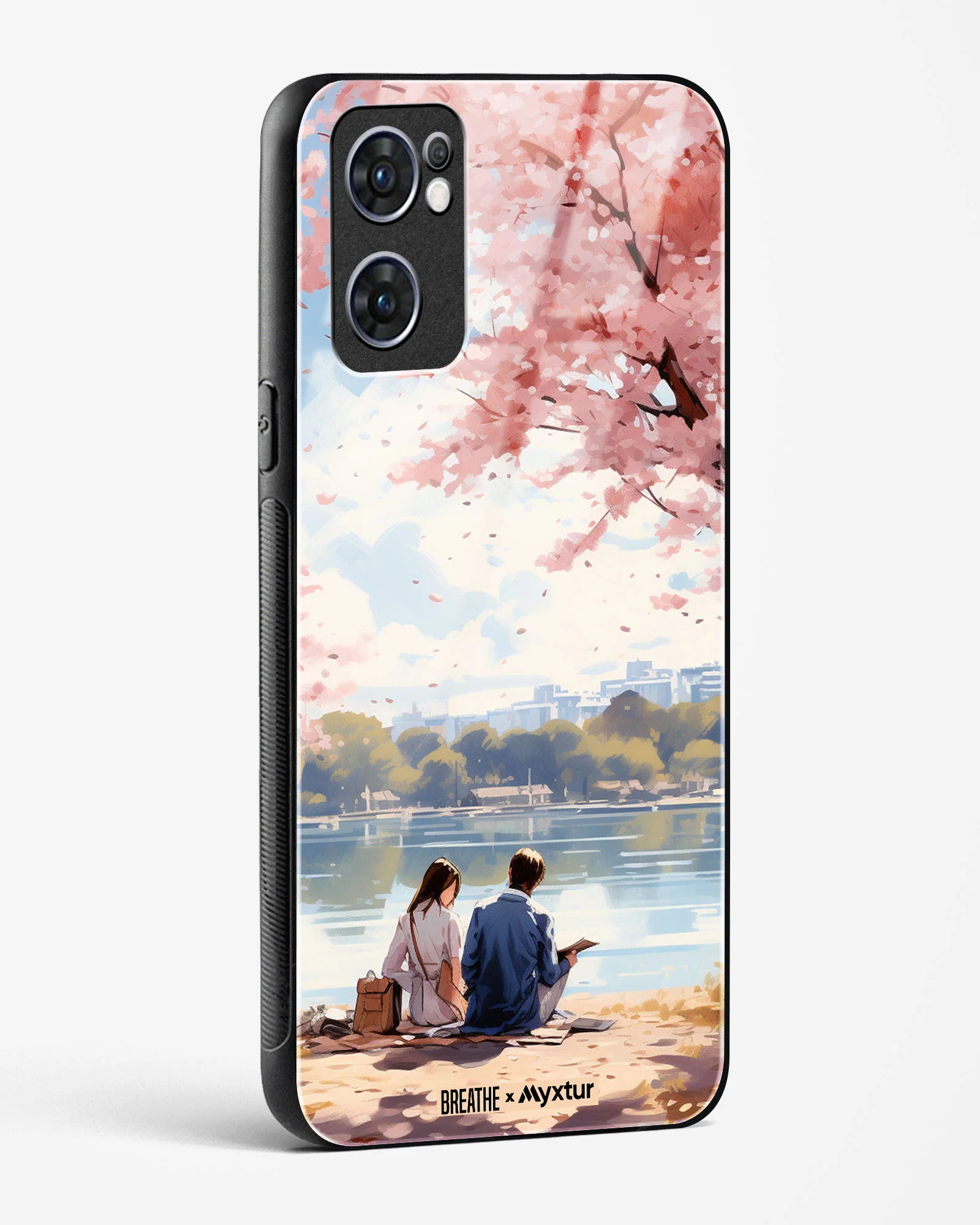 Sakura Serenade [BREATHE] Glass Case Phone Cover (Oppo) - Image 112