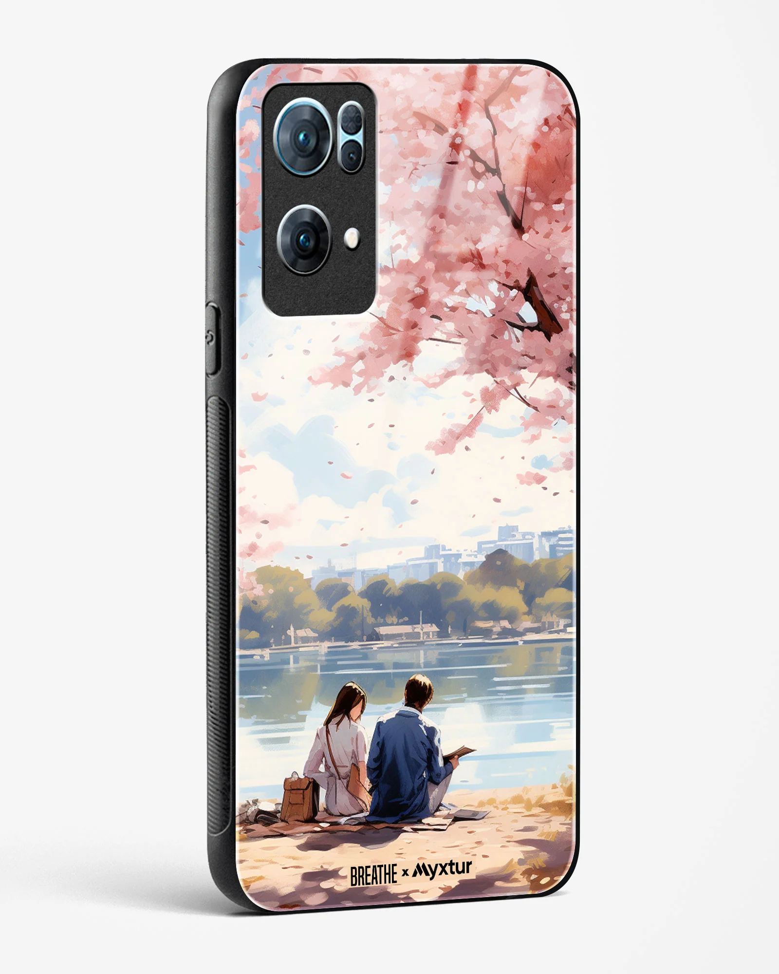 Sakura Serenade [BREATHE] Glass Case Phone Cover (Oppo) - Image 114
