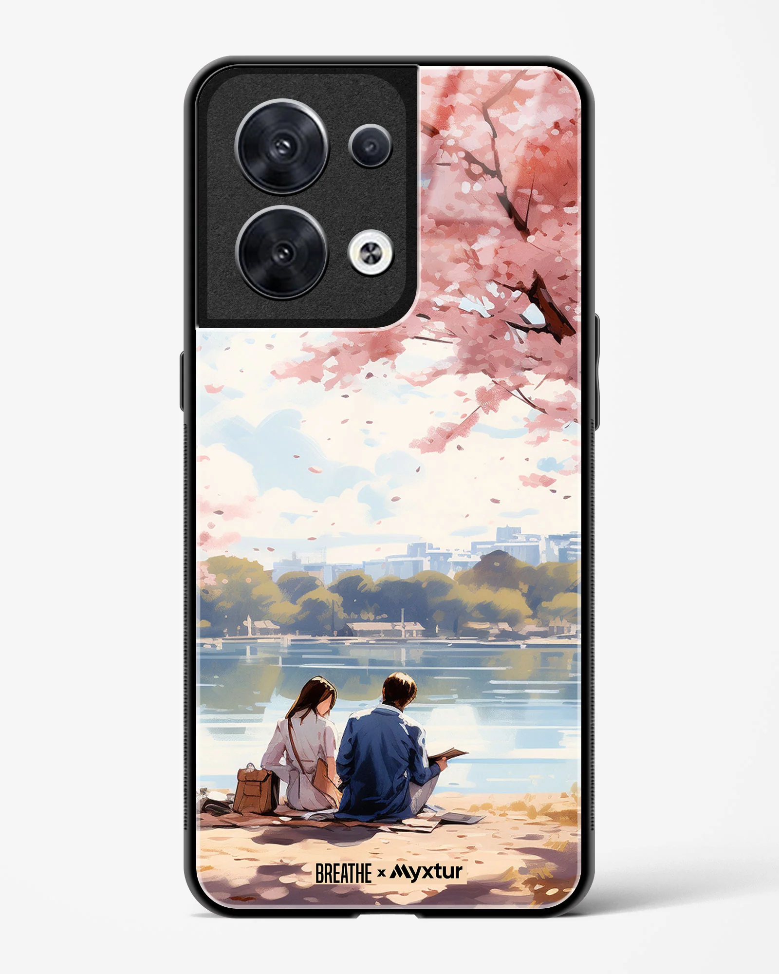 Sakura Serenade [BREATHE] Glass Case Phone Cover (Oppo) - Image 115