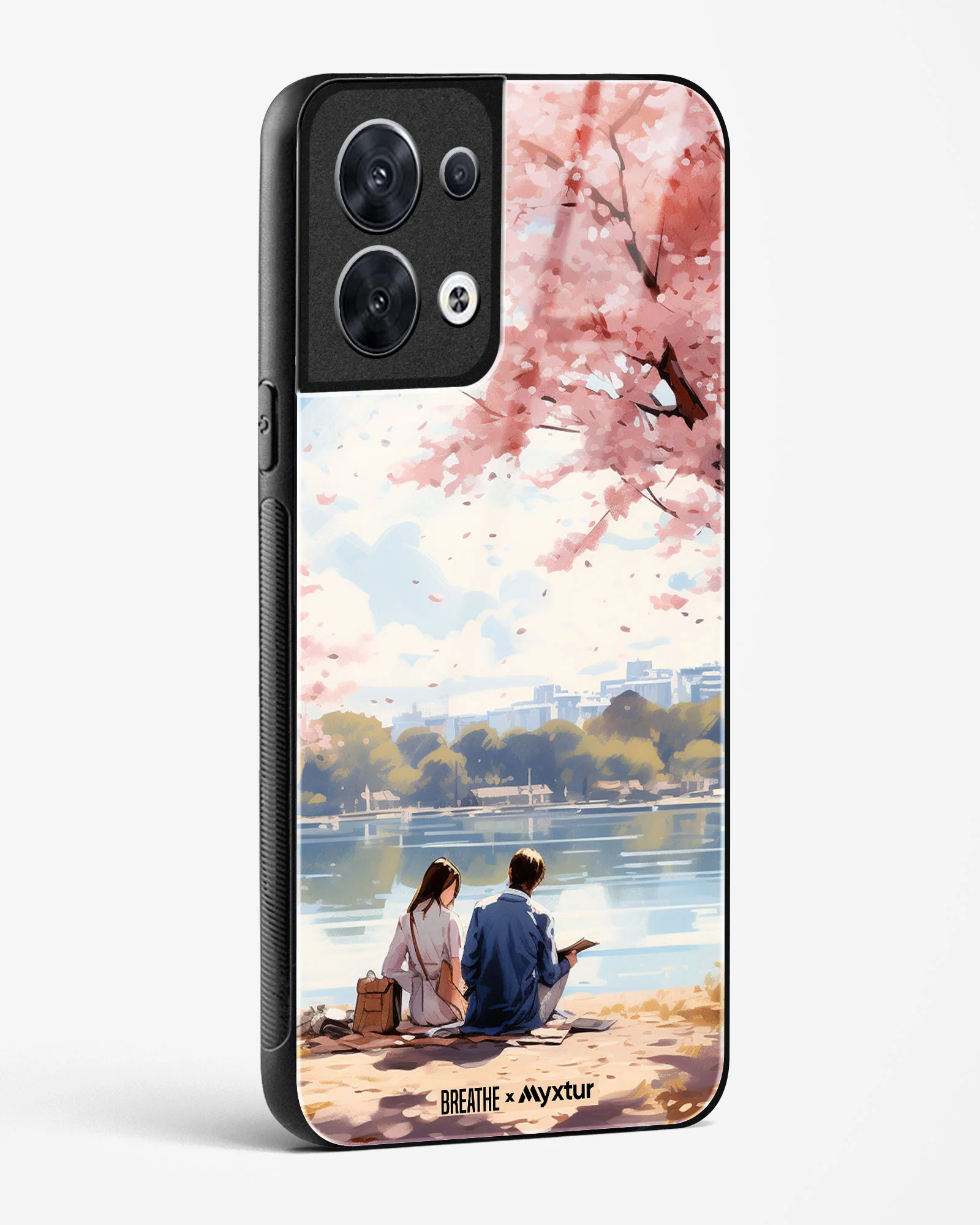 Sakura Serenade [BREATHE] Glass Case Phone Cover (Oppo) - Image 116
