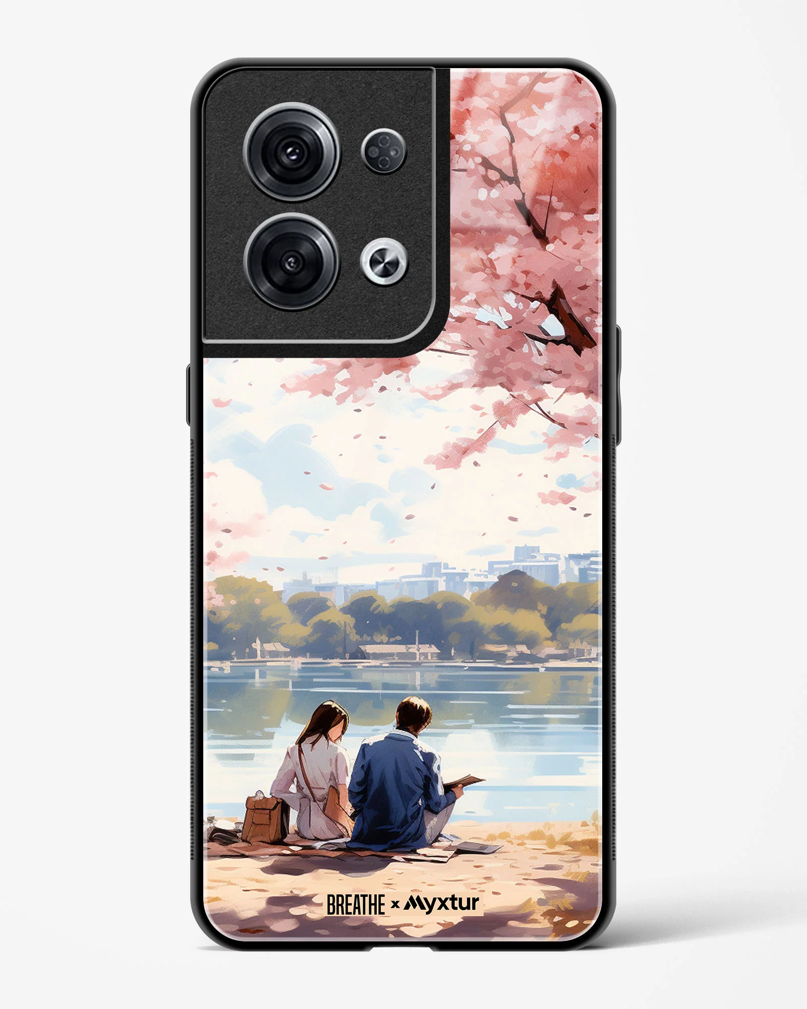 Sakura Serenade [BREATHE] Glass Case Phone Cover (Oppo) - Image 117