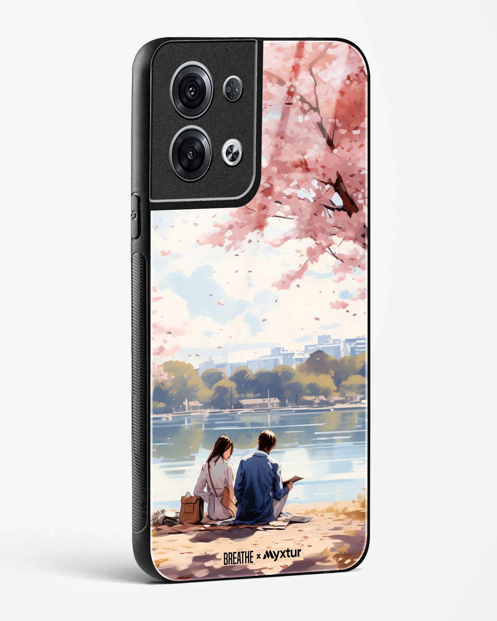 Sakura Serenade [BREATHE] Glass Case Phone Cover (Oppo) - Image 118
