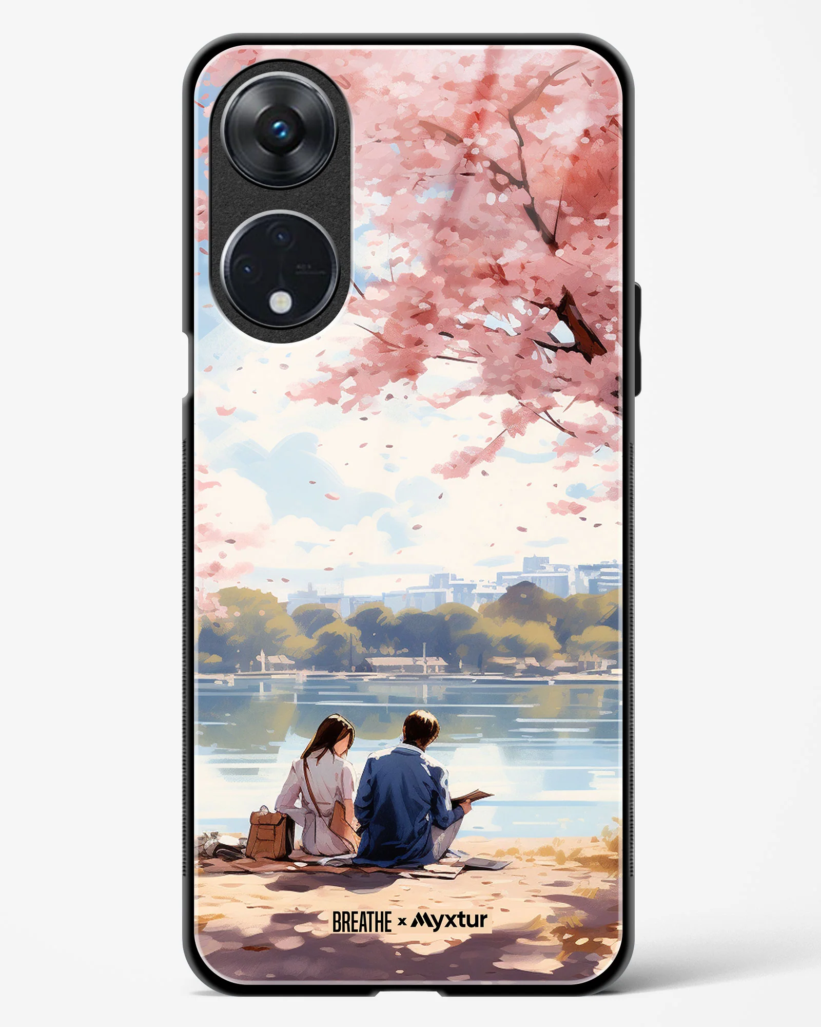 Sakura Serenade [BREATHE] Glass Case Phone Cover (Oppo) - Image 119